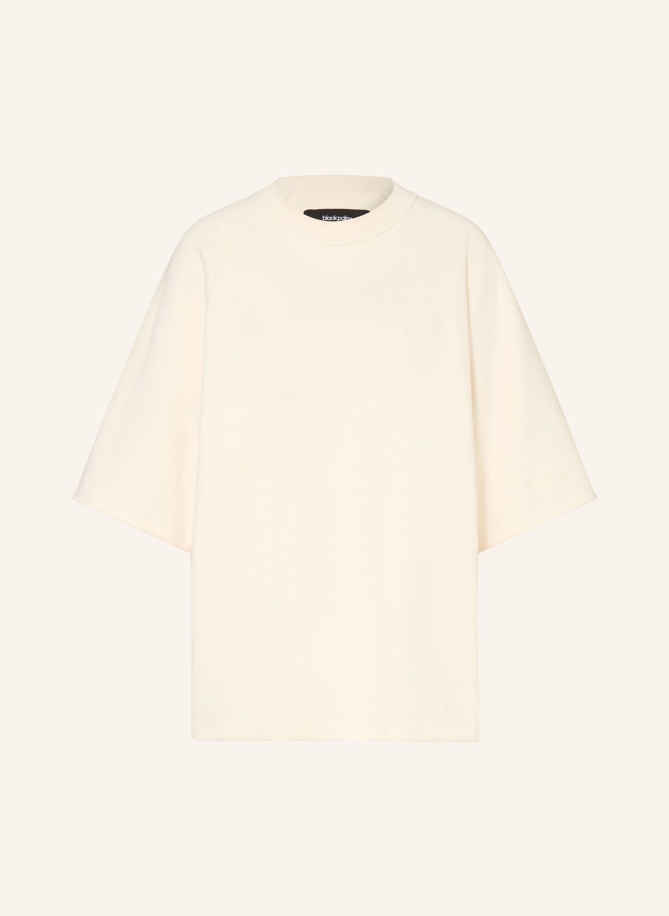 black palms Oversized-Sweatshirt HONEY 1.0: CREME