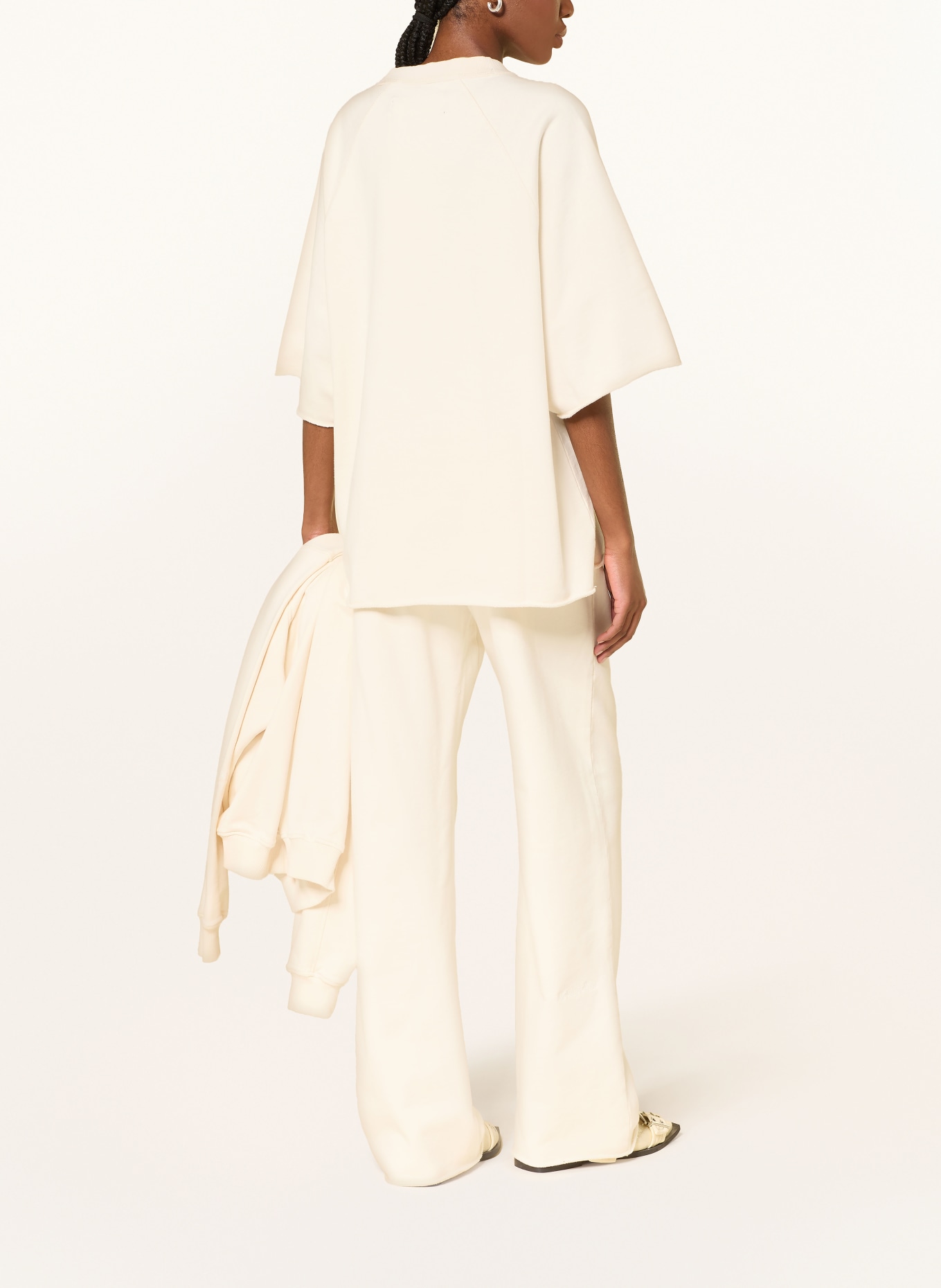 black palms Oversized-Sweatshirt HONEY 1.0: CREME