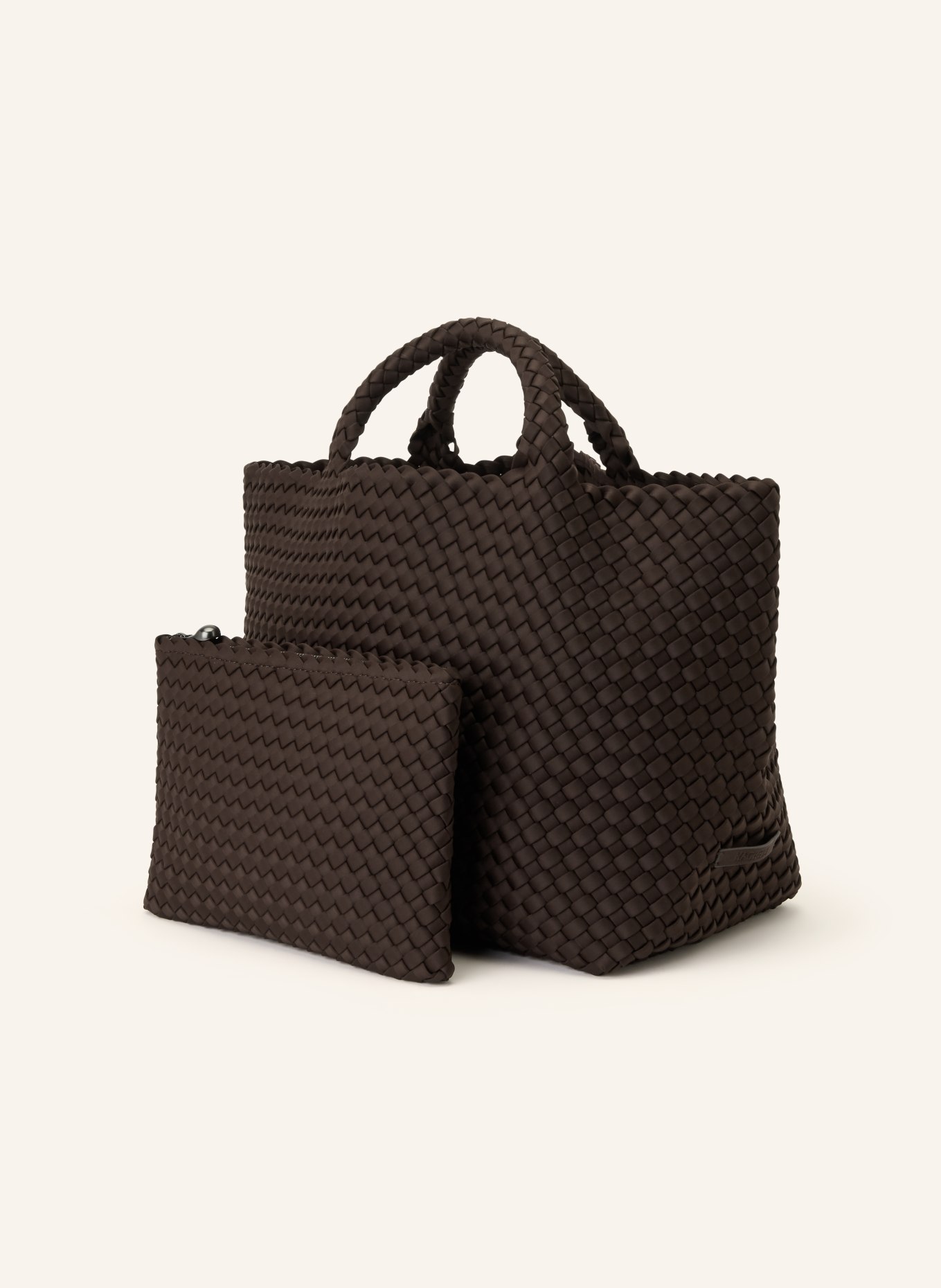 Naghedi Handtasche ST BARTHS MEDIUM mit Pouch: DUNKELBRAUN