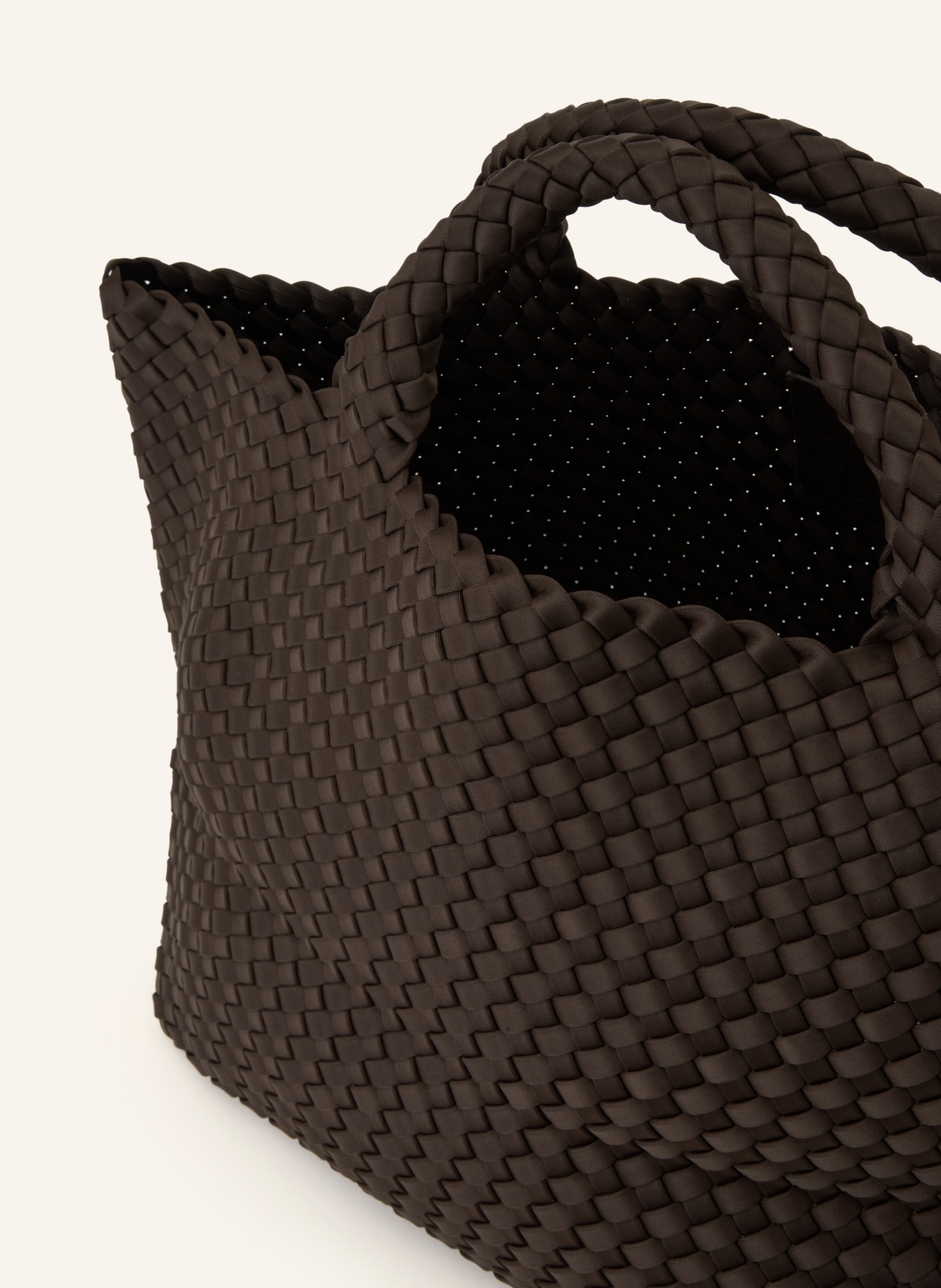 Naghedi Handtasche ST BARTHS MEDIUM mit Pouch: DUNKELBRAUN