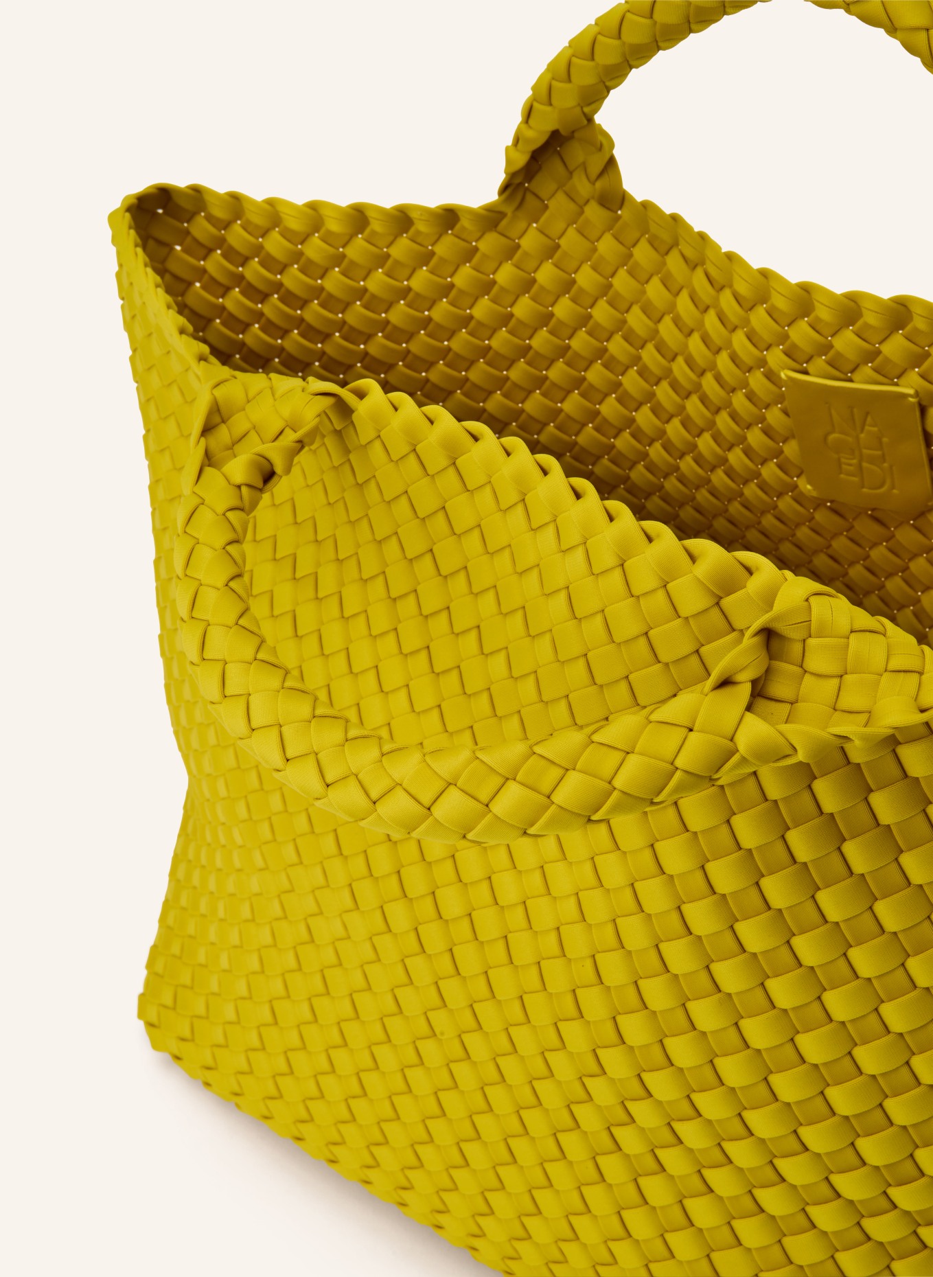 Naghedi Handtasche ST BARTHS MEDIUM mit Pouch: NEONGELB