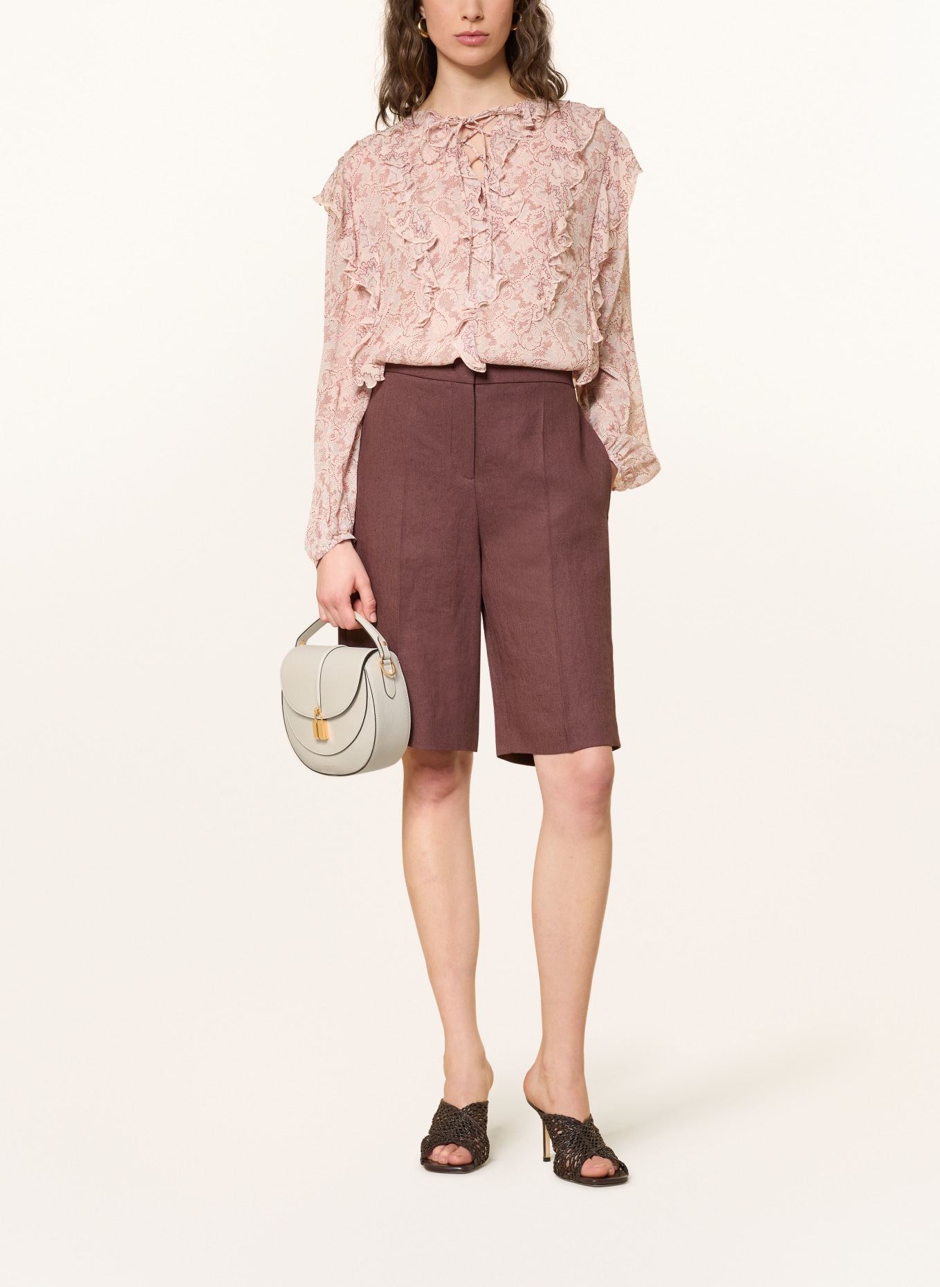 DEMELLIER Umhängetasche THE SIENA: ECRU