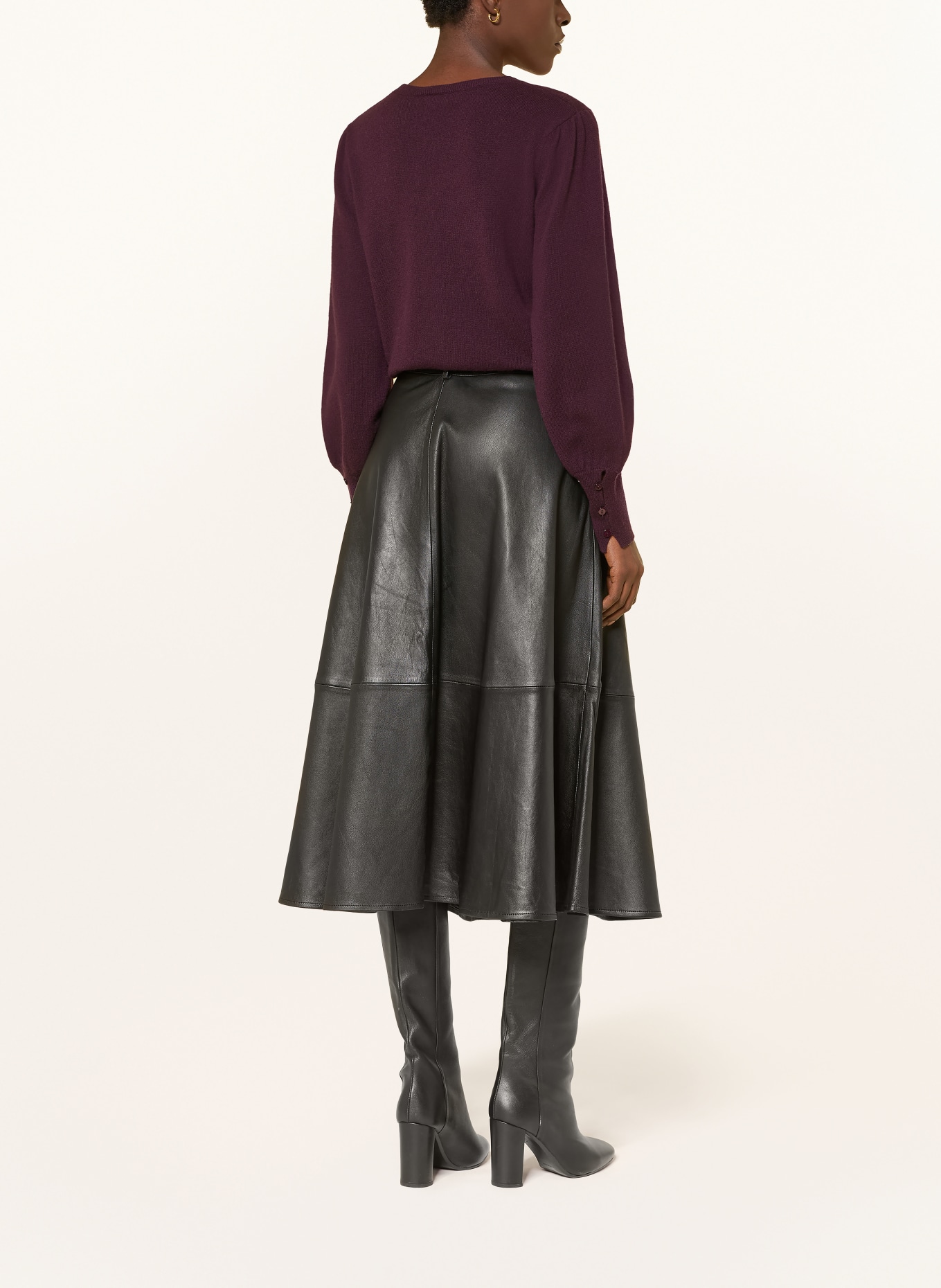 lilienfels Pull en cachemire: LILAS FONCÉ