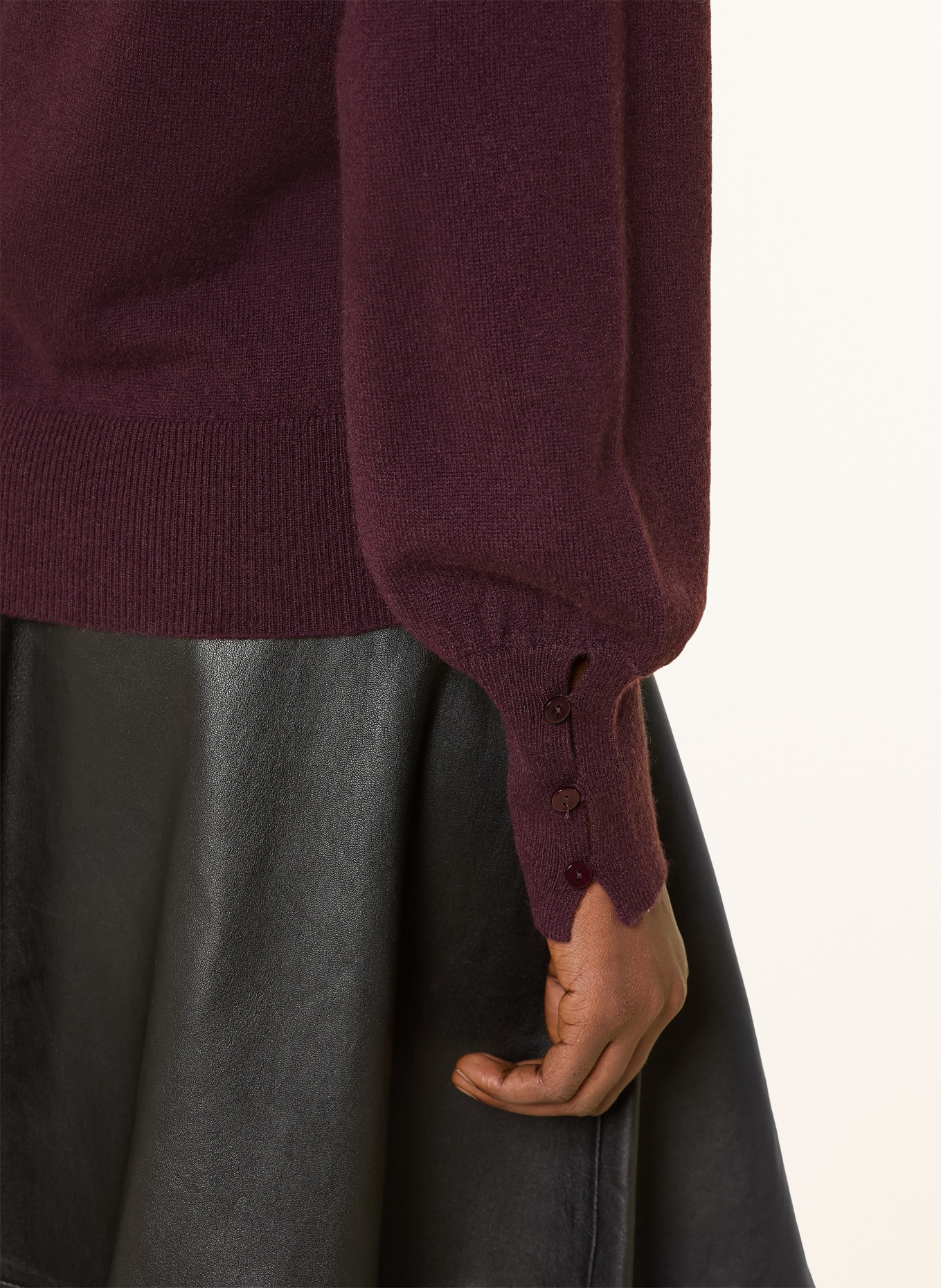 lilienfels Pull en cachemire: LILAS FONCÉ