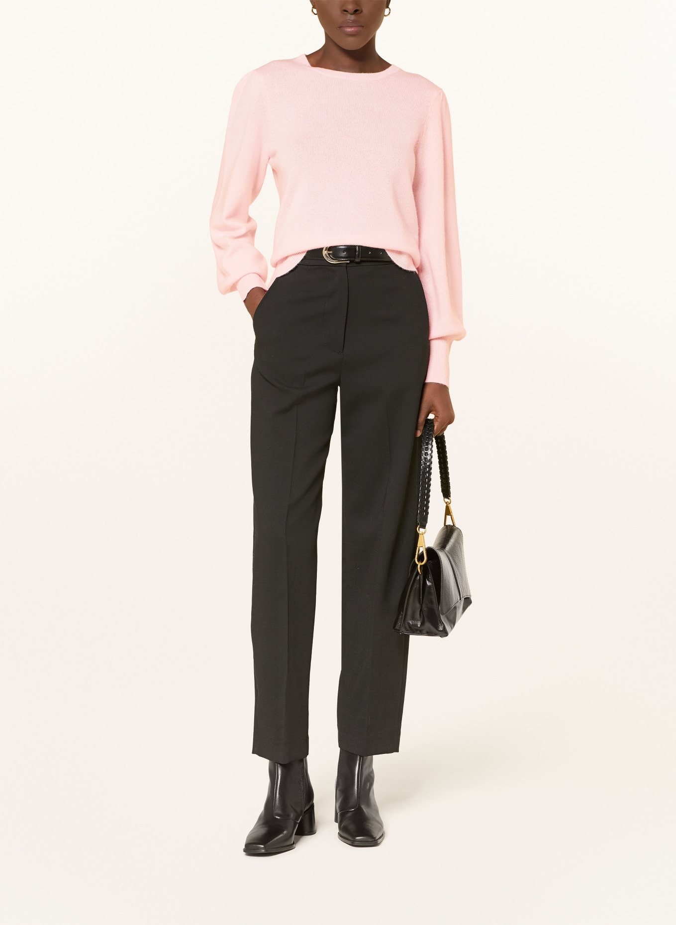 lilienfels Cashmere-Pullover: ROSÉ