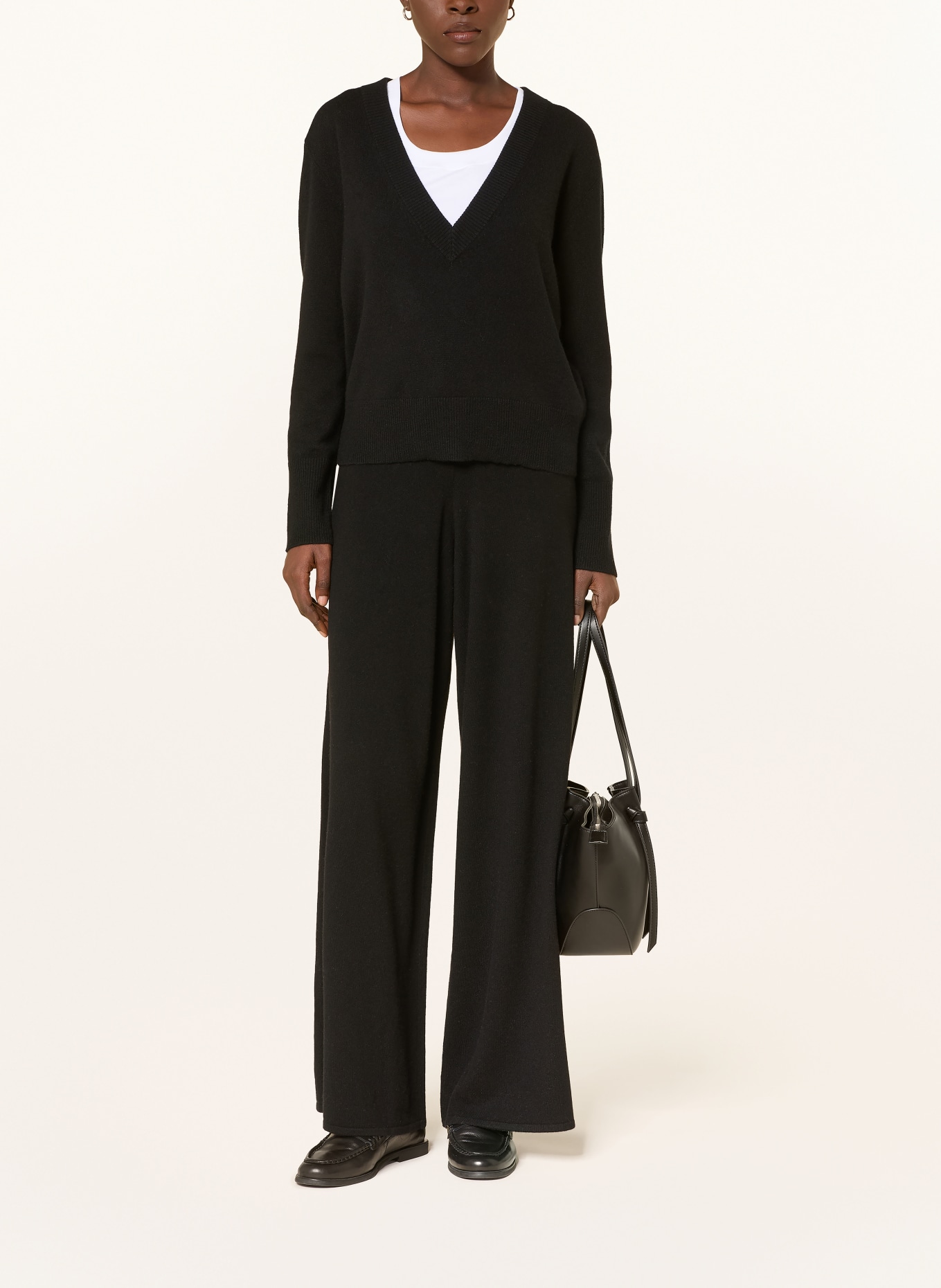 lilienfels Cashmere-Pullover: SCHWARZ