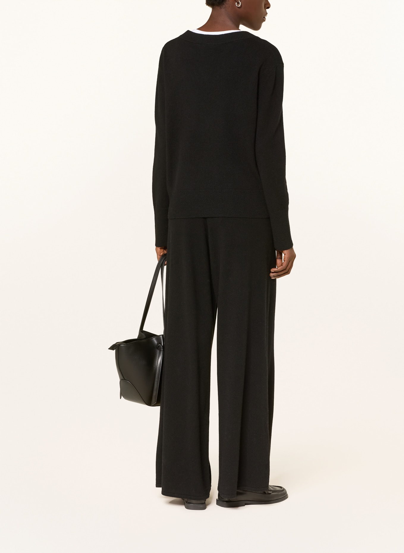 lilienfels Cashmere-Pullover: SCHWARZ