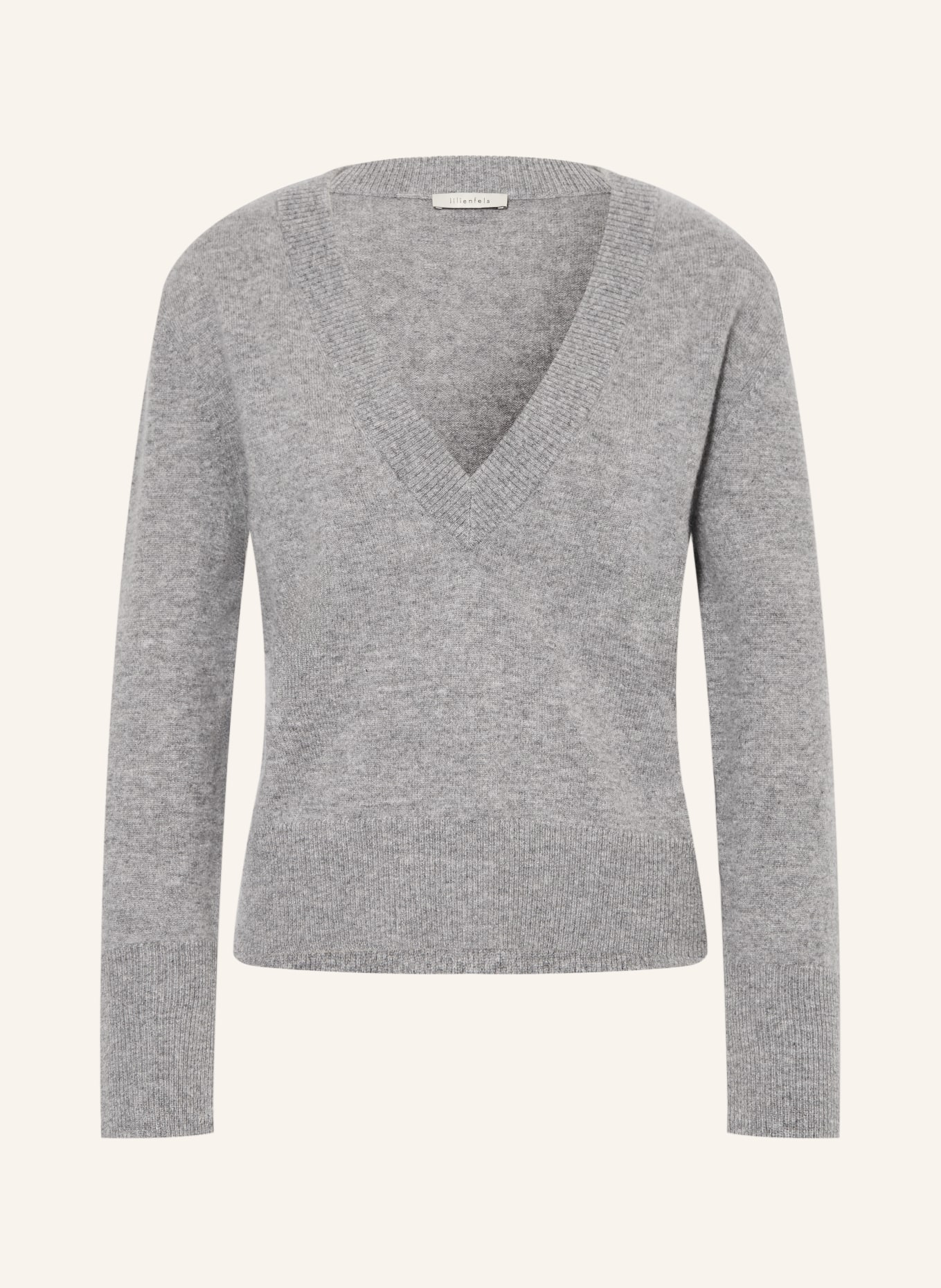 lilienfels Cashmere-Pullover: GRAU