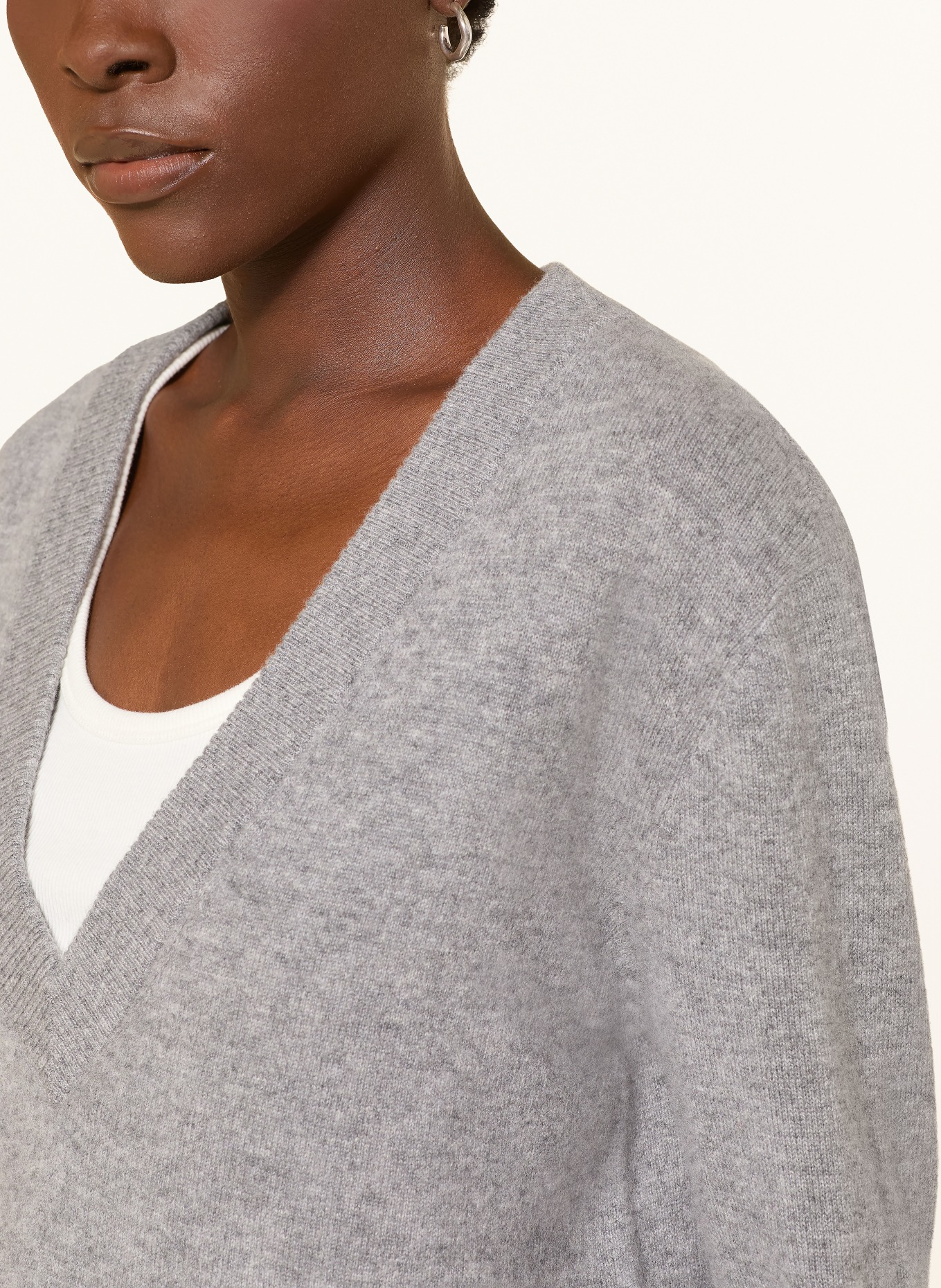 lilienfels Cashmere-Pullover: GRAU