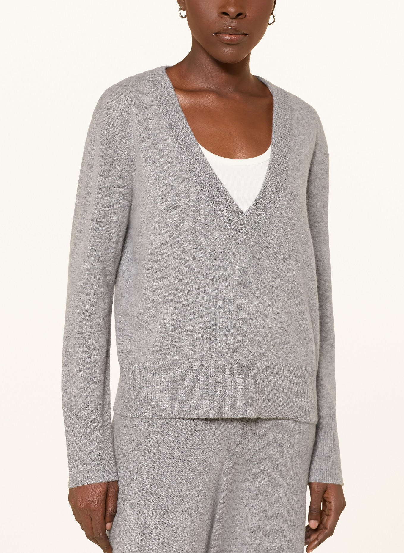 lilienfels Cashmere-Pullover: GRAU