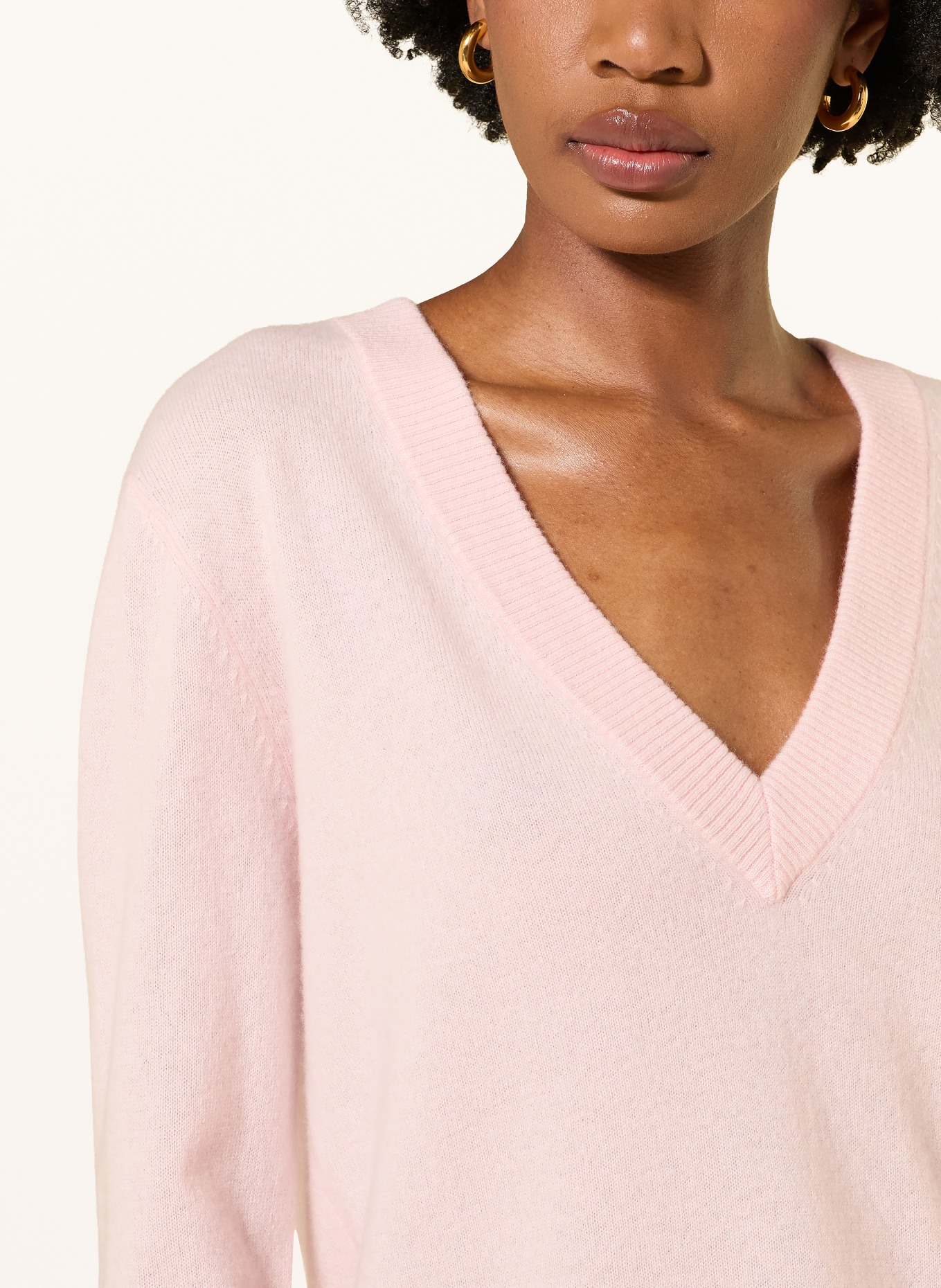 lilienfels Pull en cachemire: ROSE CLAIR