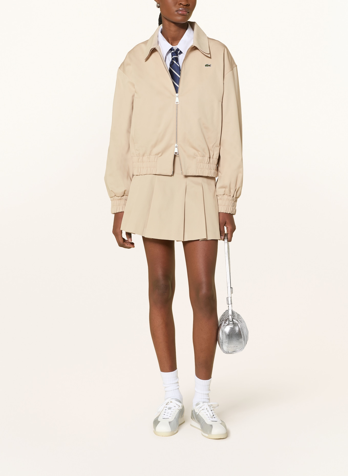 LACOSTE blouson: BEIGE