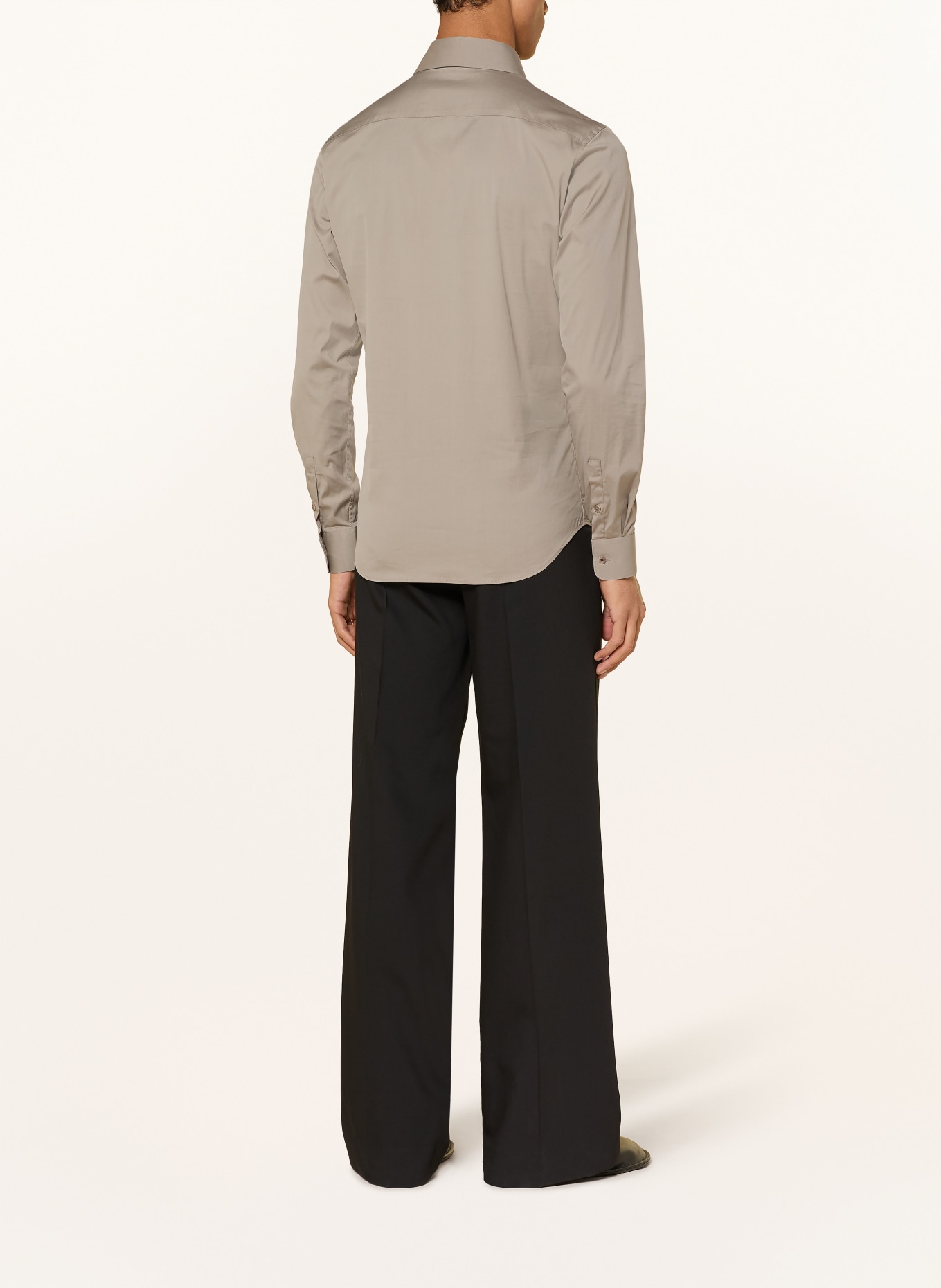 SANDRO Koszula slim fit: SZARY