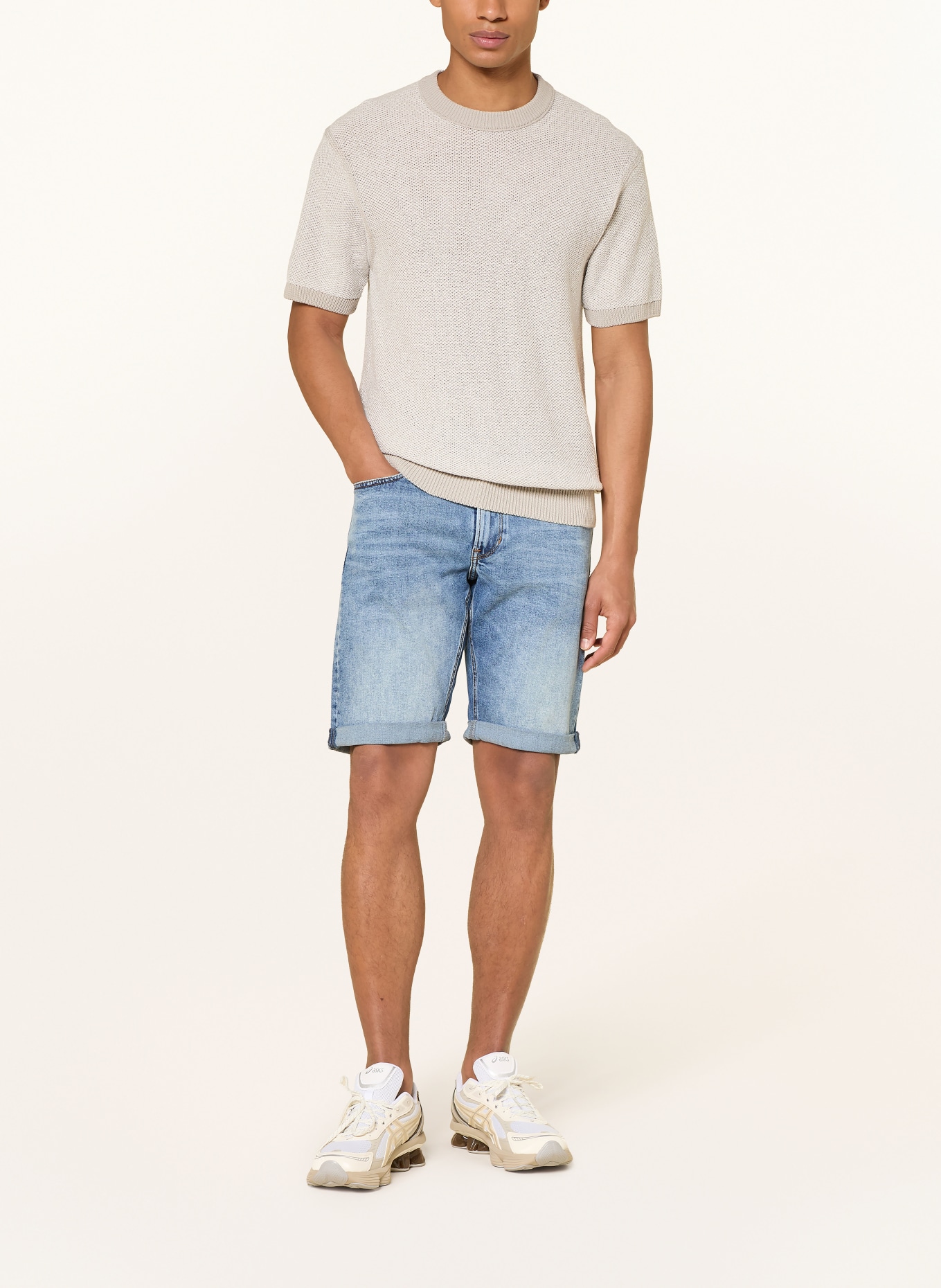 G-Star Jeansshorts MOSA SHORT: C606 faded cascade