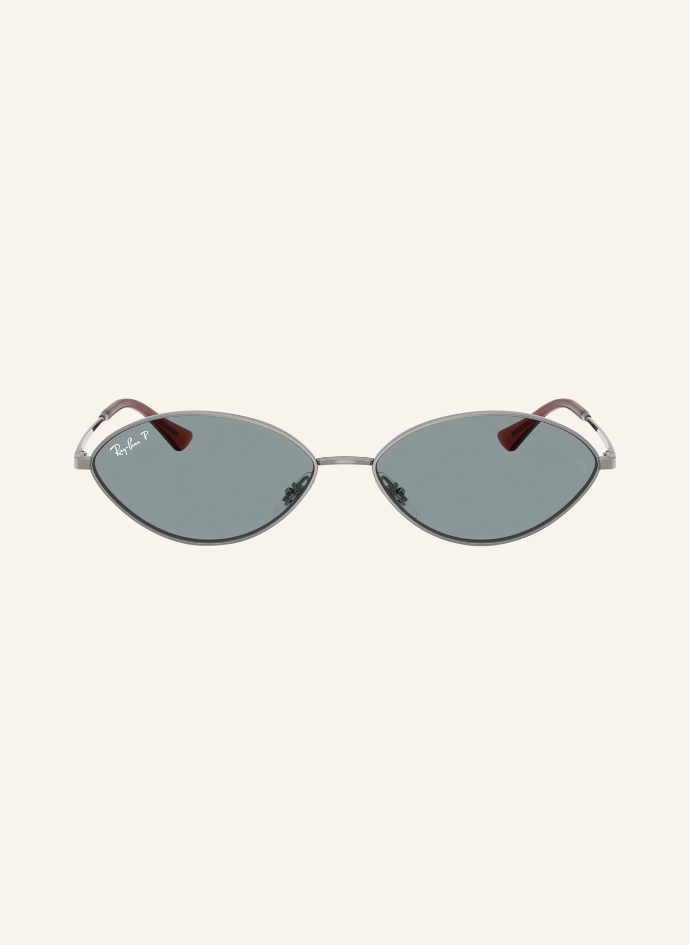 Ray-Ban Sonnenbrille RB3757: SILBER/ GRAU POLARISIERT