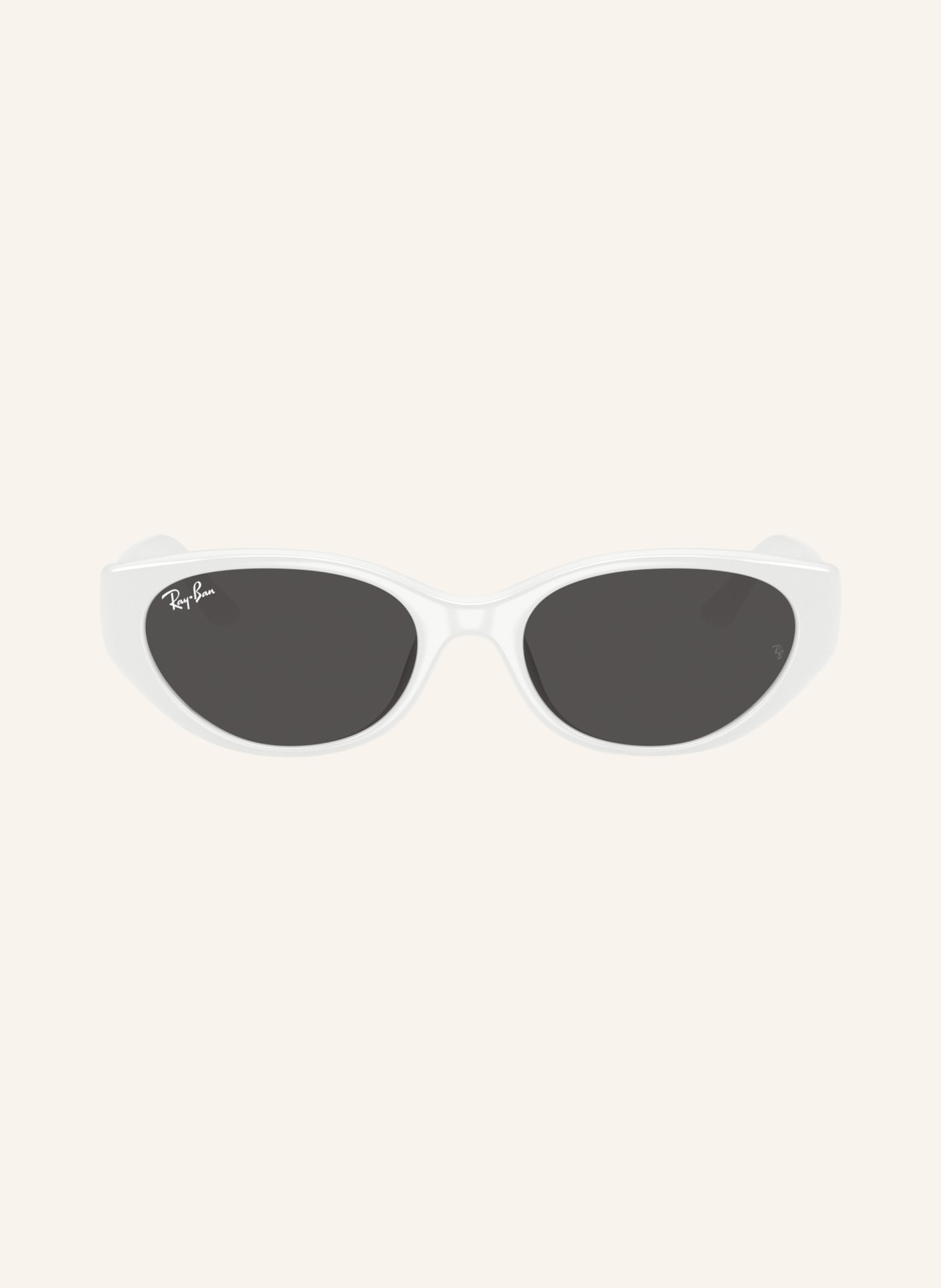 Ray-Ban Sunglasses RB4457D: WHITE/ DARK GRAY
