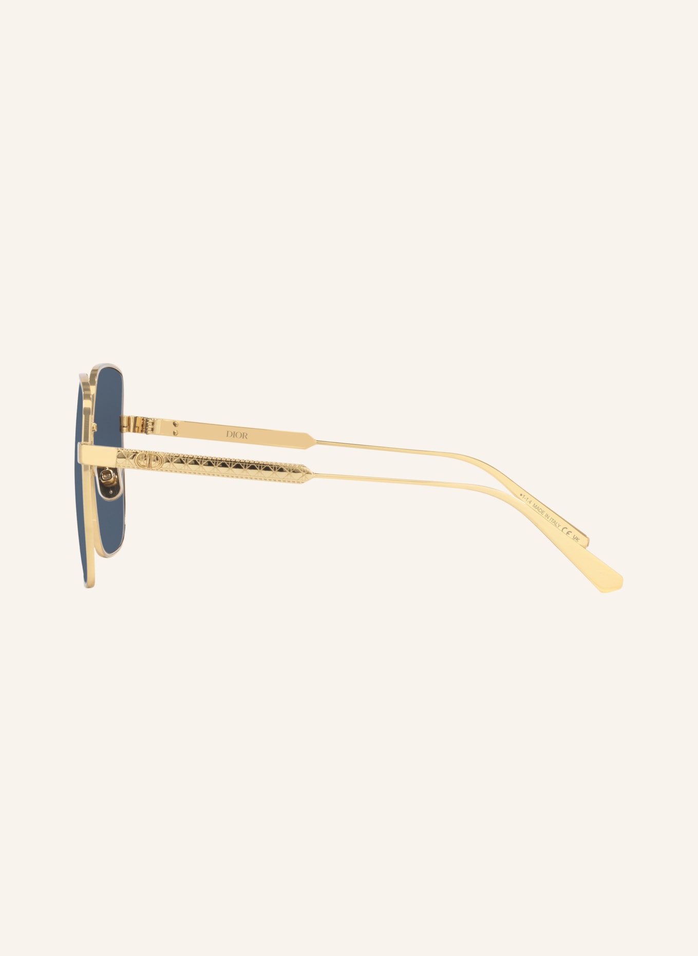 DIOR Sonnenbrille CD001888: GOLD/ DUNKELBLAU