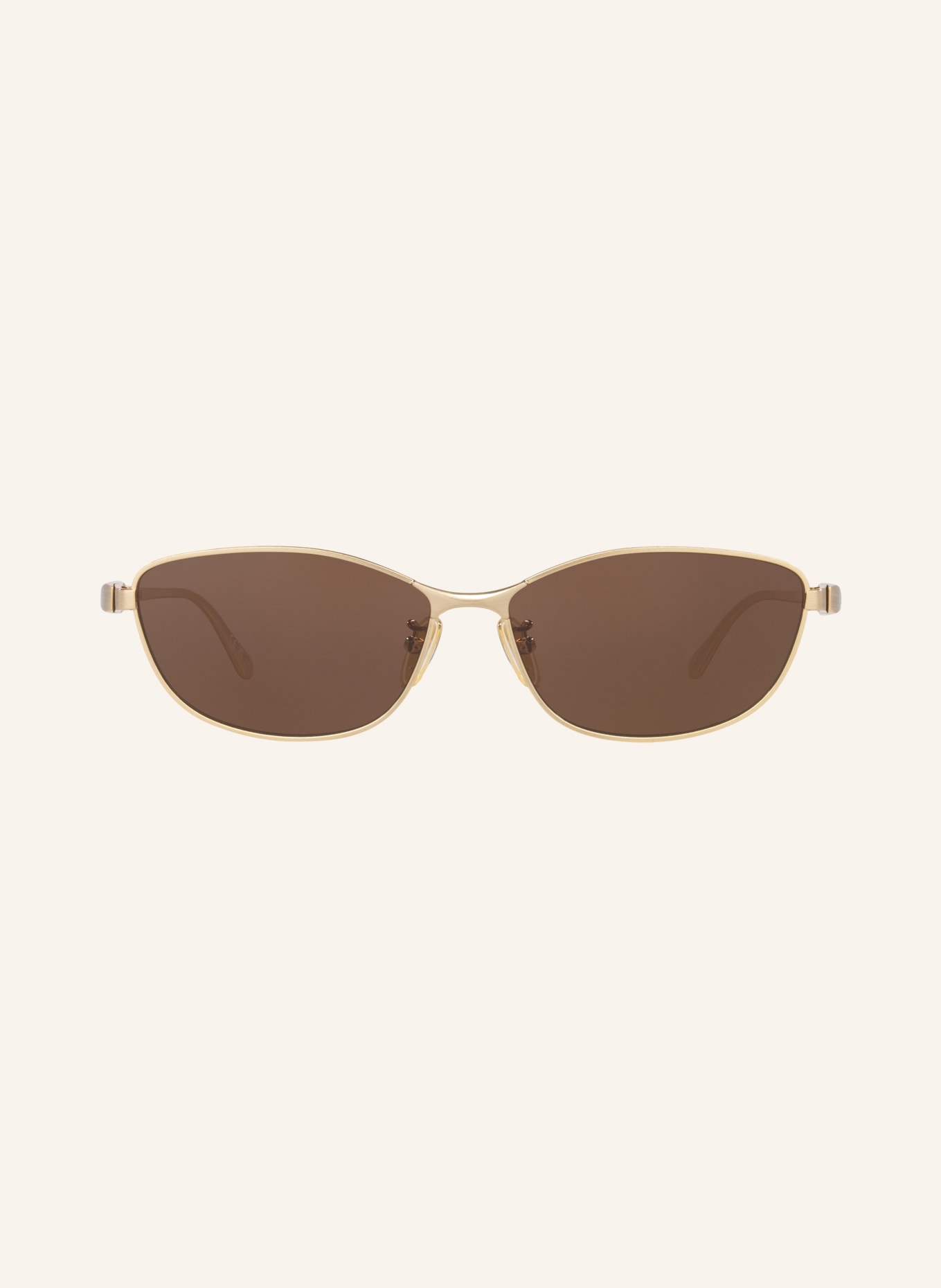 BALENCIAGA Sunglasses 6E000352: GOLD/ BROWN