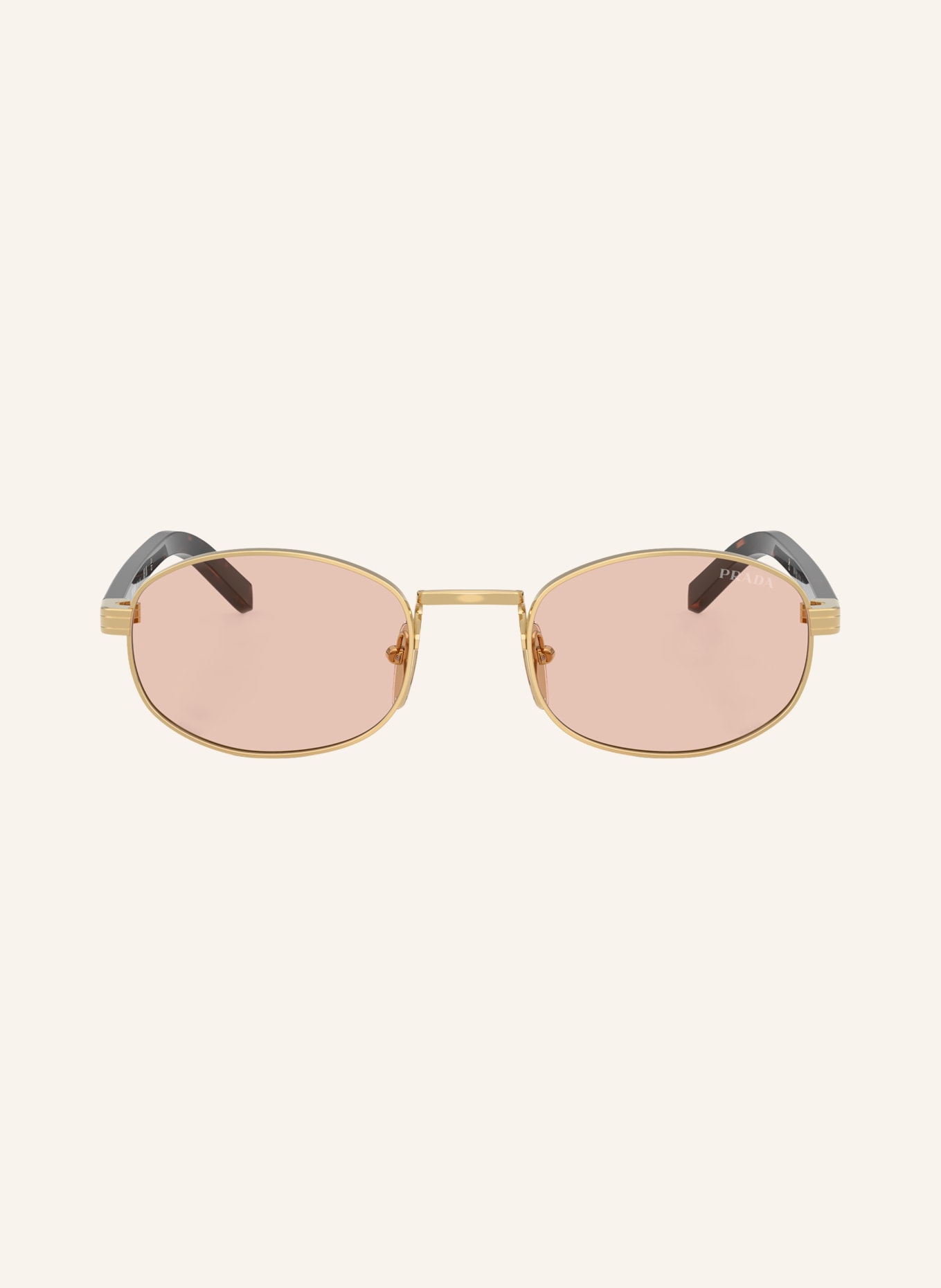 PRADA Sunglasses PR B53S: GOLD/PINK