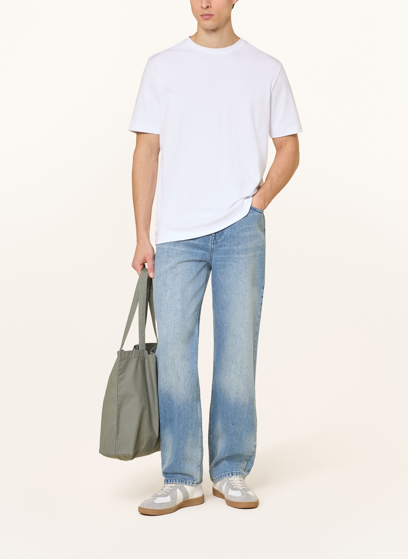 MOS MOSH Gallery T-shirt MMDARREN: BIAŁY