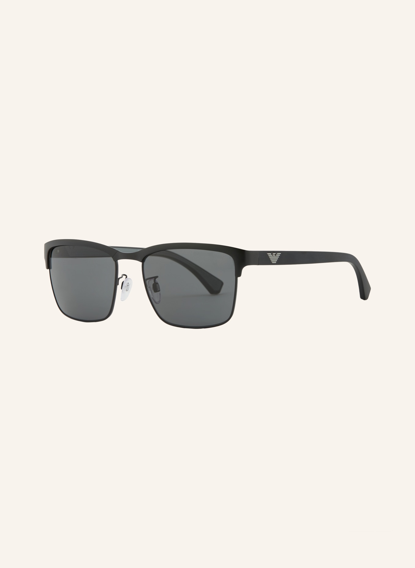 EMPORIO ARMANI Sonnenbrille EA2087: MATT SCHWARZ/ GRAU