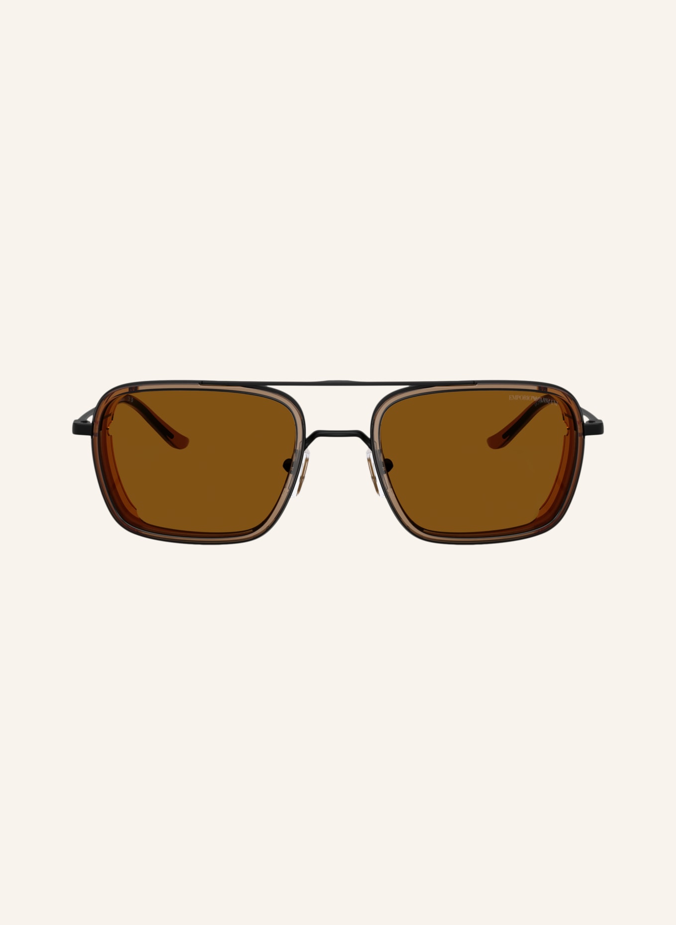 EMPORIO ARMANI Sonnenbrille EA2162: MATT SCHWARZ/ BRAUN