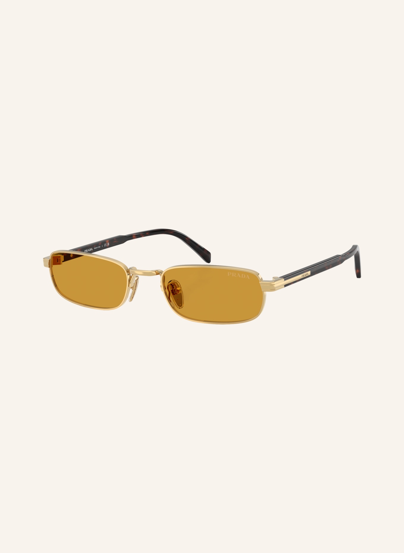 PRADA Sunglasses PR B54S: GOLD/YELLOW