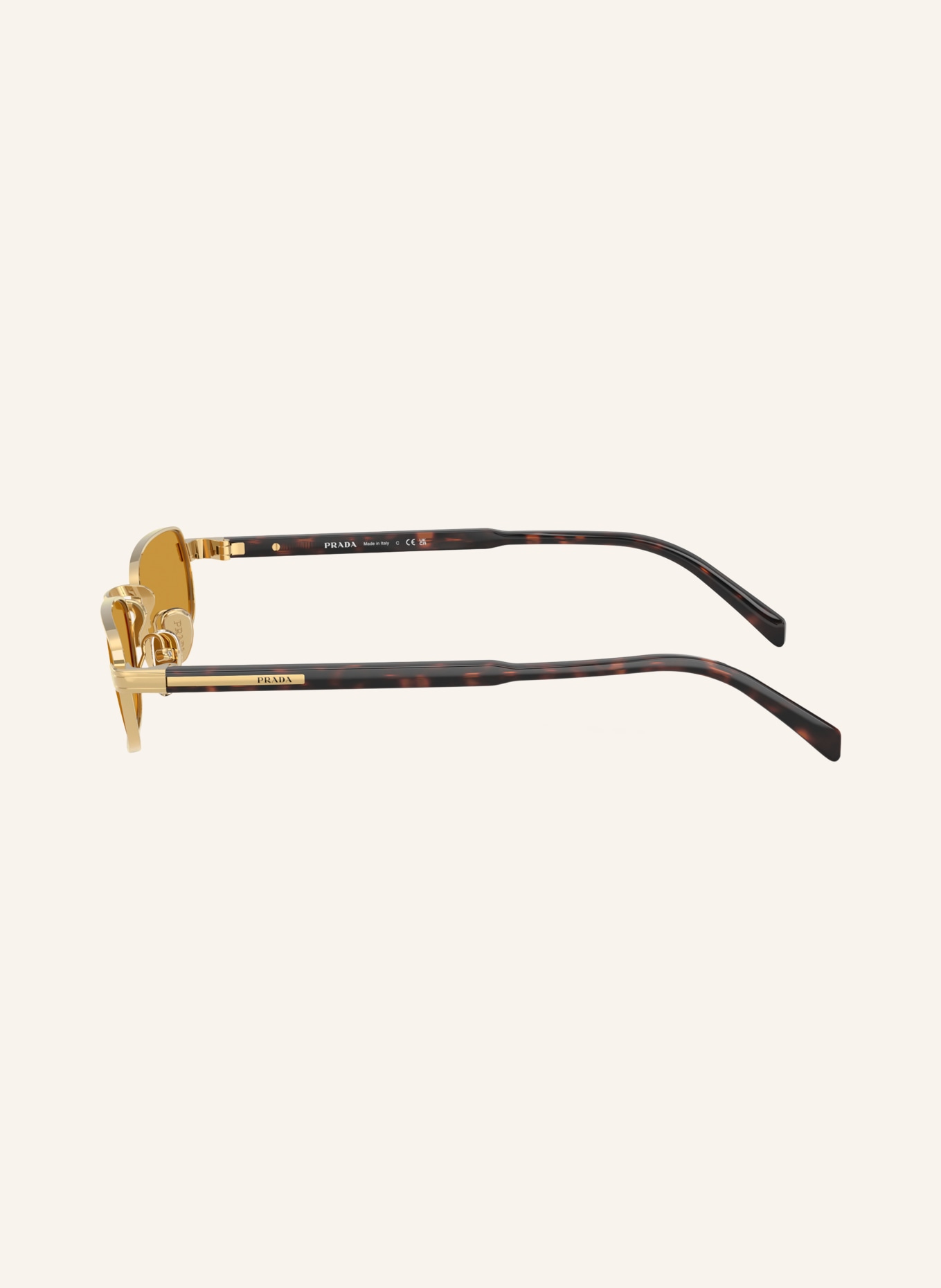 PRADA Sunglasses PR B54S: GOLD/YELLOW