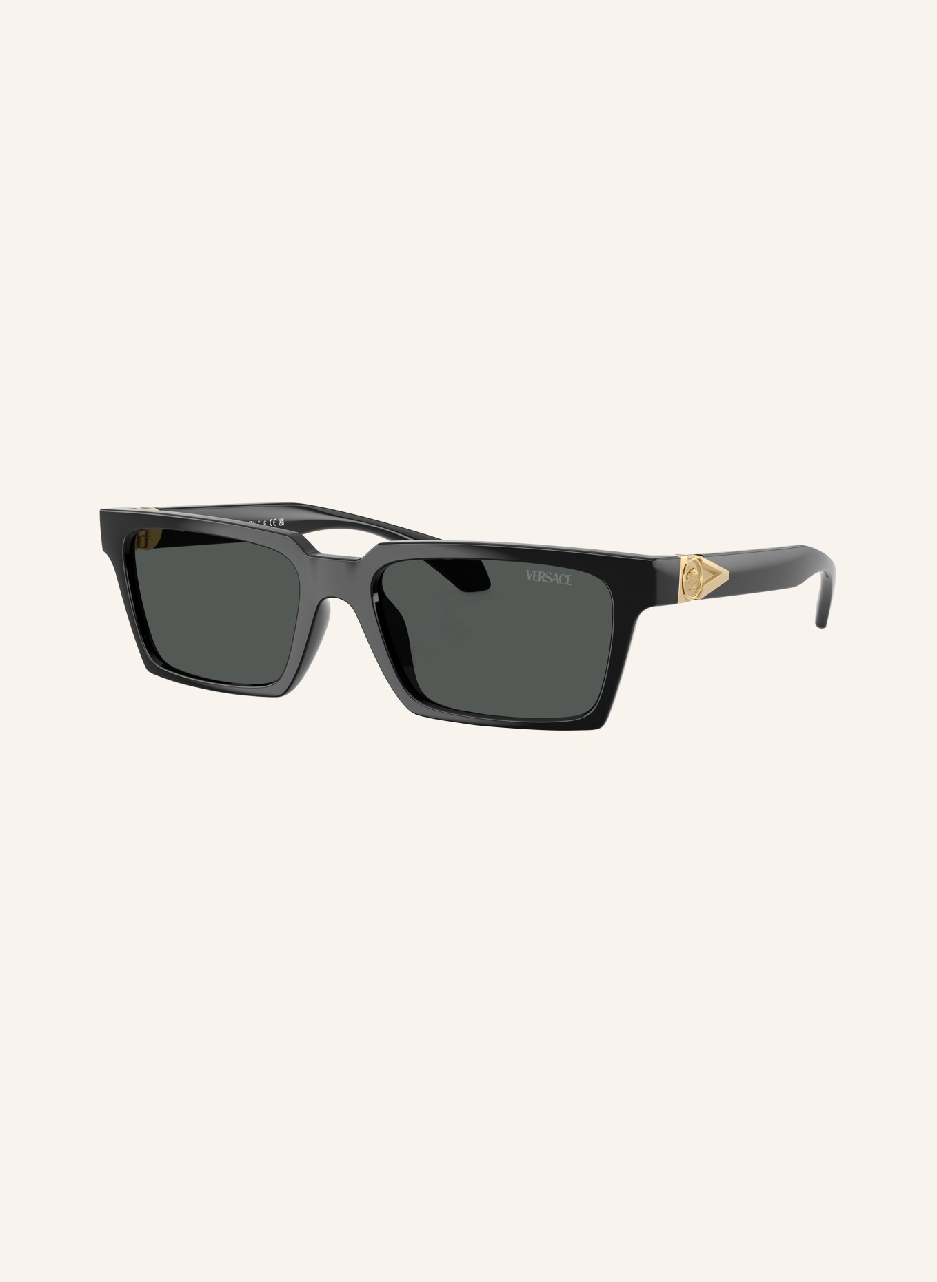 VERSACE Sonnenbrille VE4490U: SCHWARZ/ DUNKELGRAU