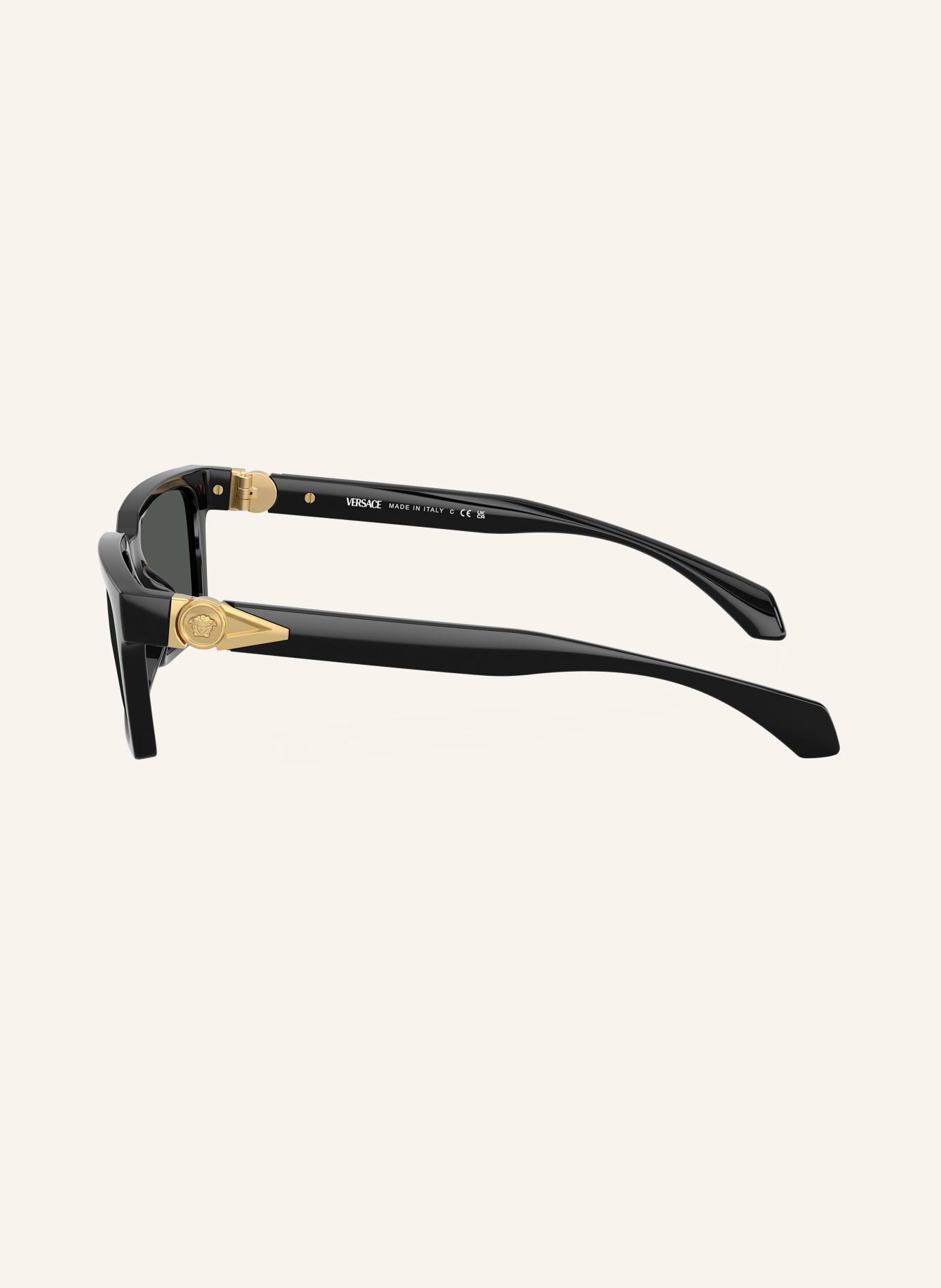 VERSACE Sonnenbrille VE4490U: SCHWARZ/ DUNKELGRAU