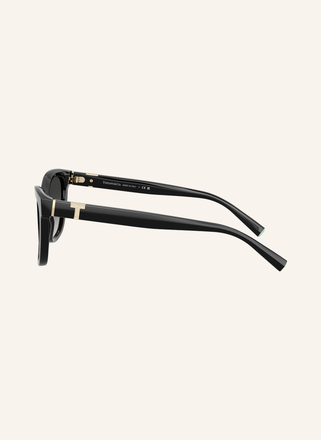 TIFFANY & Co. Okulary przeciwsłoneczne TF4237B: CZARNY/SZARY GRADIENT