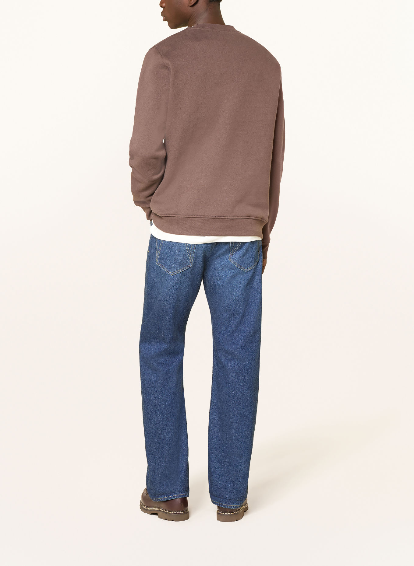 ARMEDANGELS Sweatshirt BAARO: TAUPE