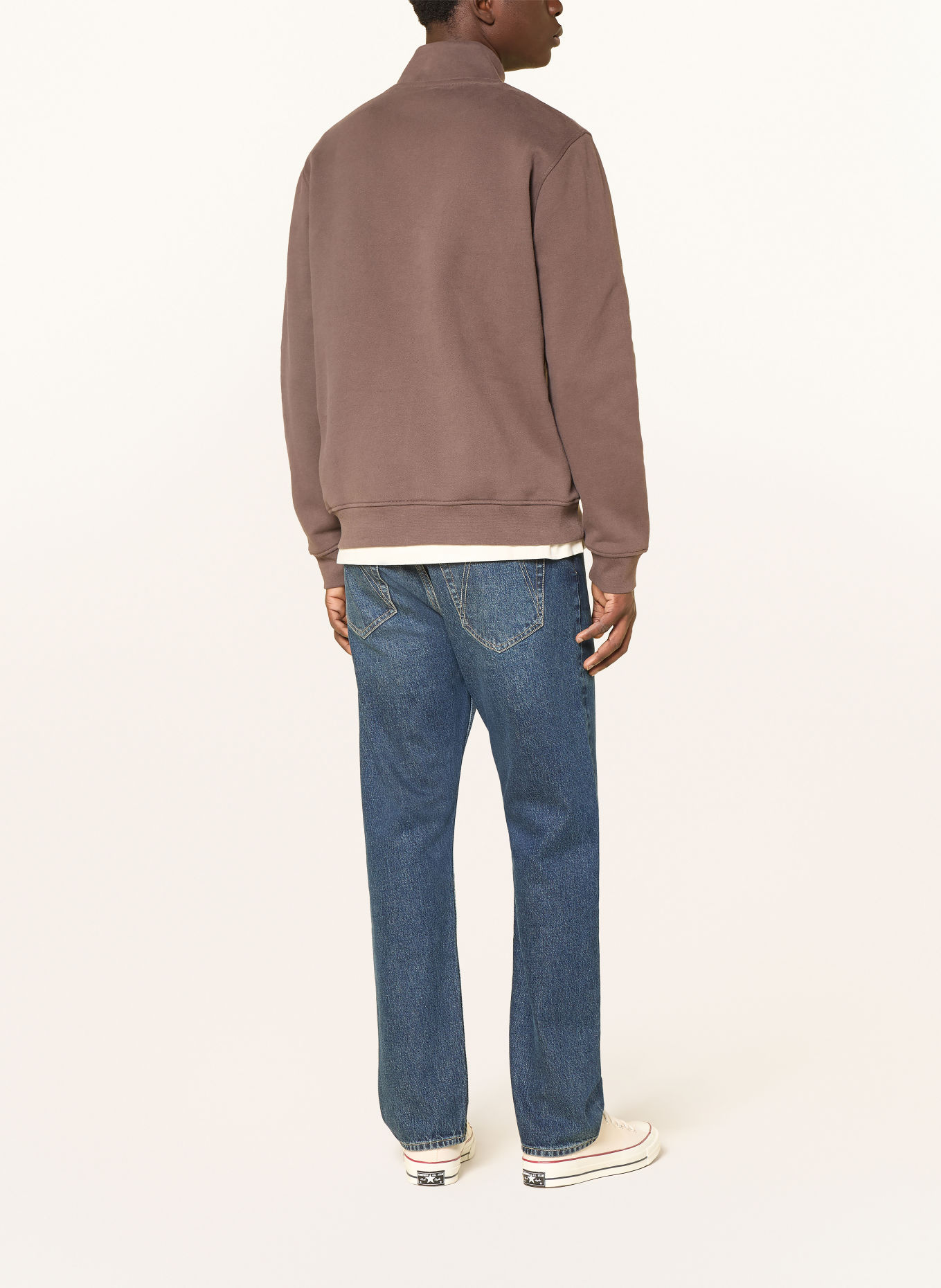 ARMEDANGELS Sweatshirt WAARLO: TAUPE
