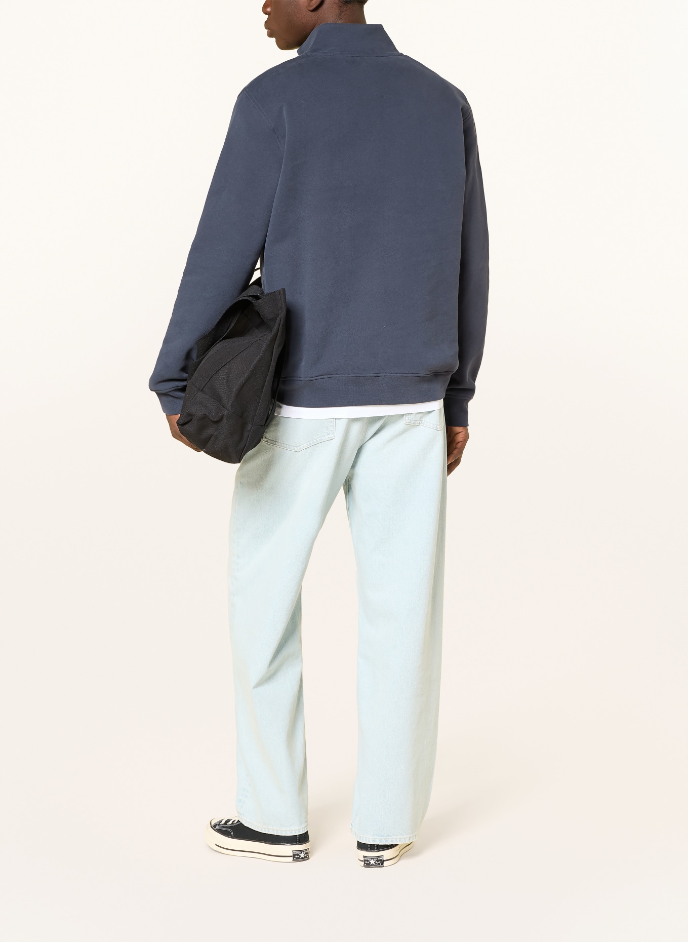 ARMEDANGELS Sweat-Troyer WAARLO: DUNKELBLAU