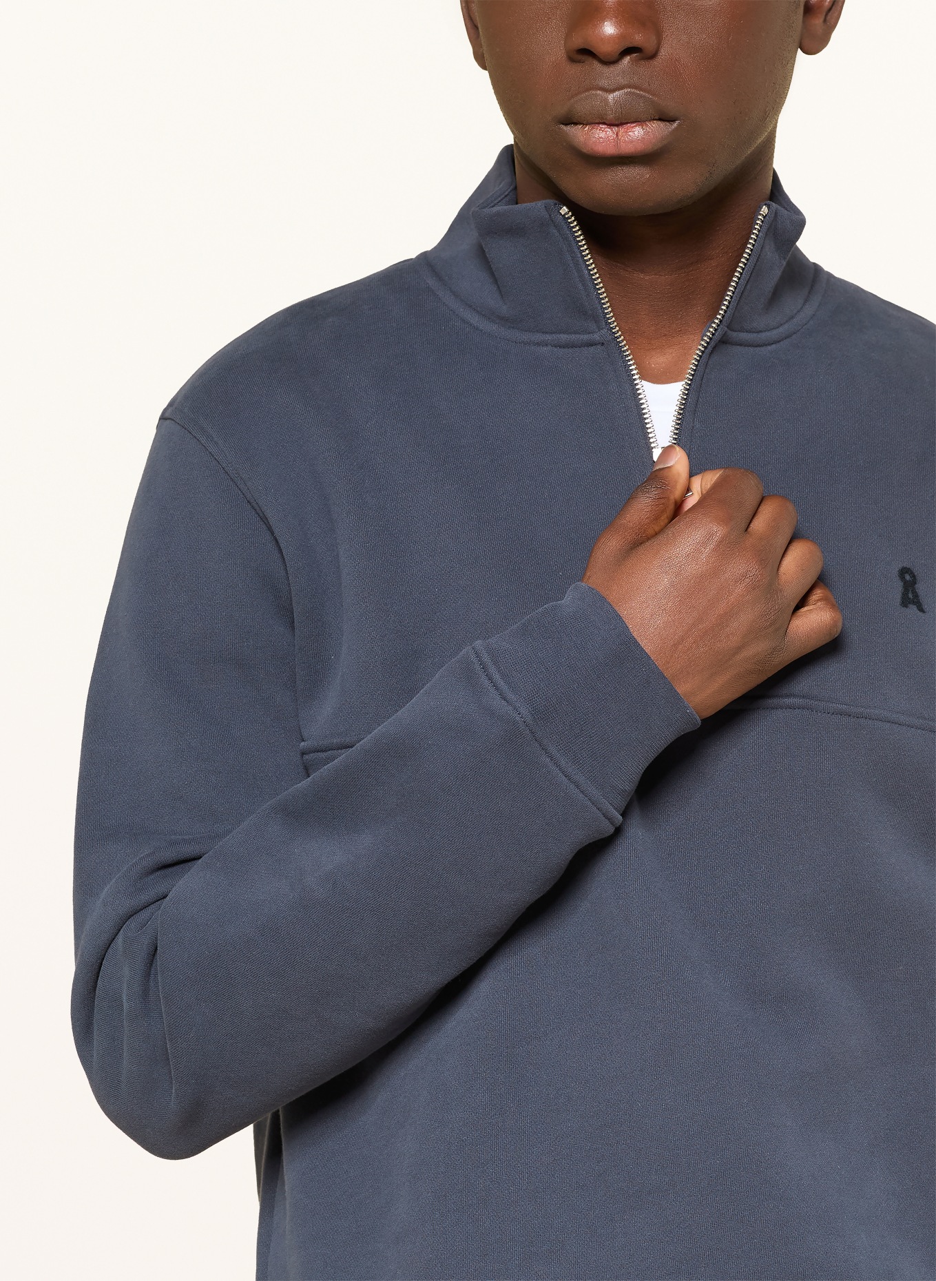 ARMEDANGELS Sweat-Troyer WAARLO: DUNKELBLAU