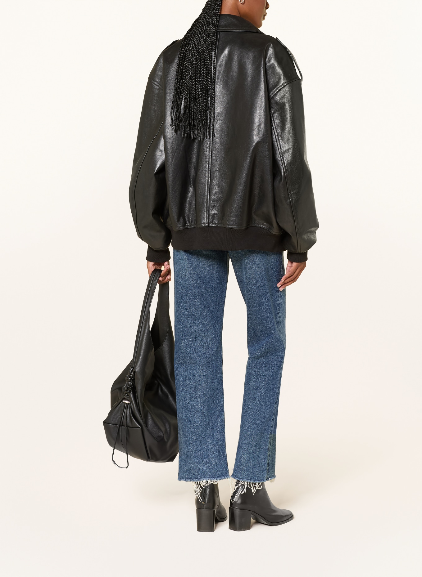 AGOLDE Straight džíny VALEN: solace  dk vint ind cut