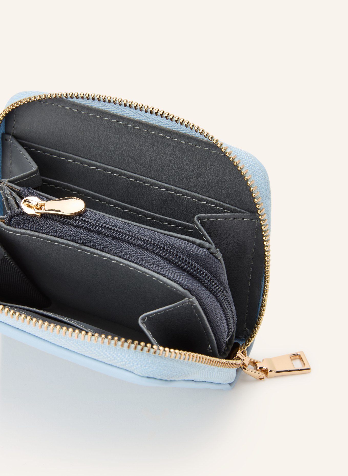 SEIDENFELT Peněženka YLVA: TMAVĚ MODRÁ / ZLATÁ