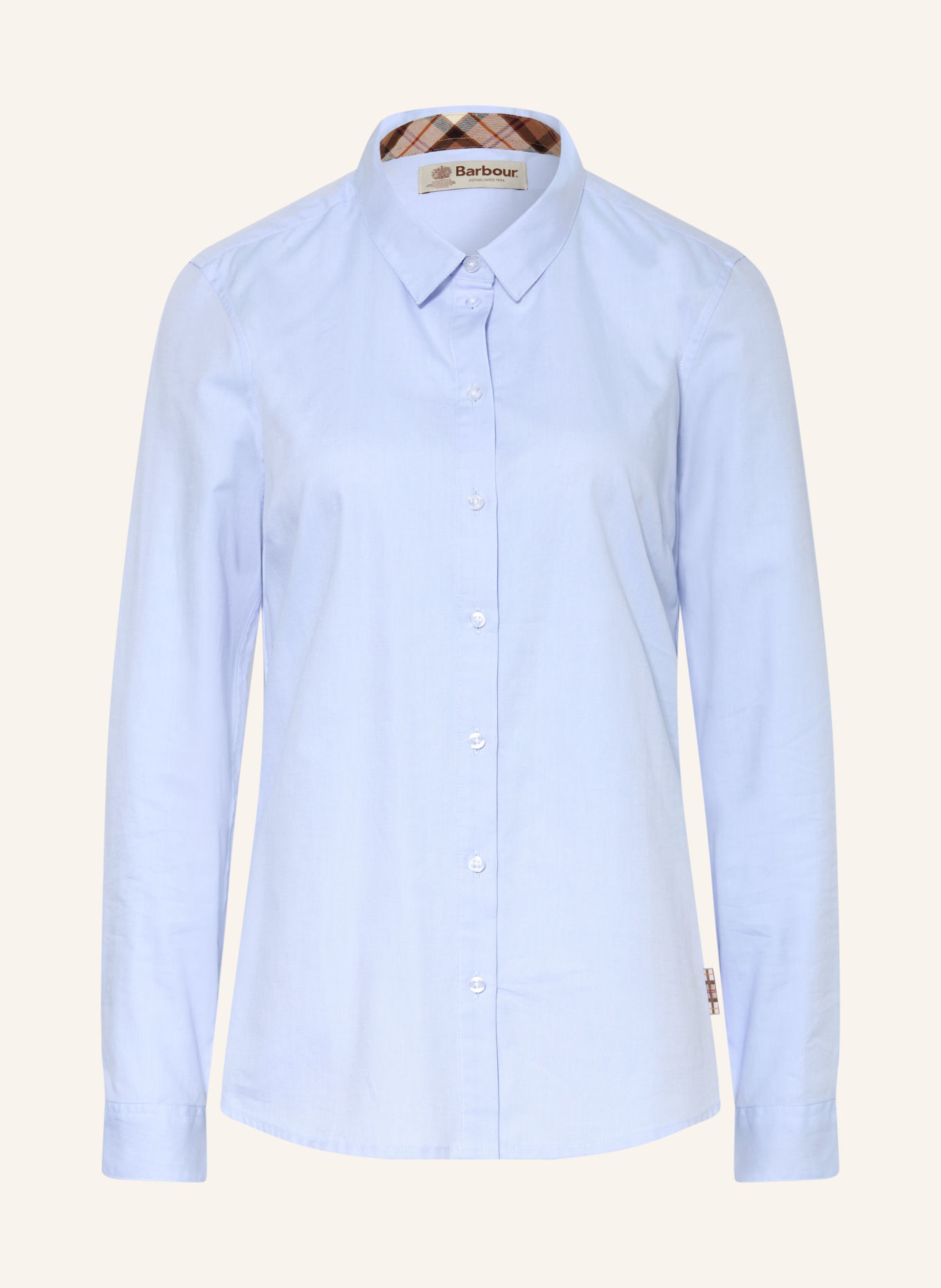 Barbour Hemdbluse DERWENT: HELLBLAU
