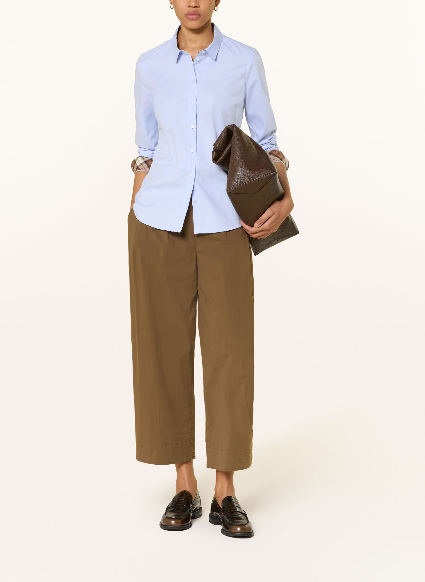 Barbour Hemdbluse DERWENT: HELLBLAU
