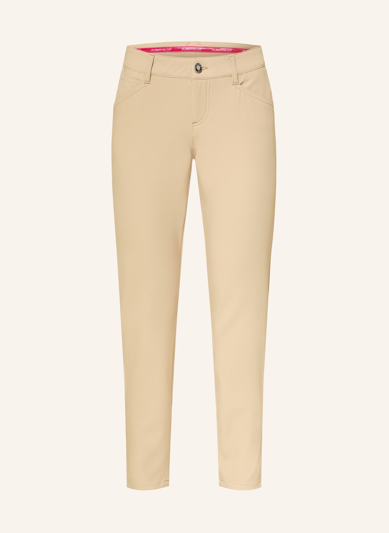 ALBERTO Golfové kalhoty MONA – FX4 DRY COOLER®: BÉŽOVÁ