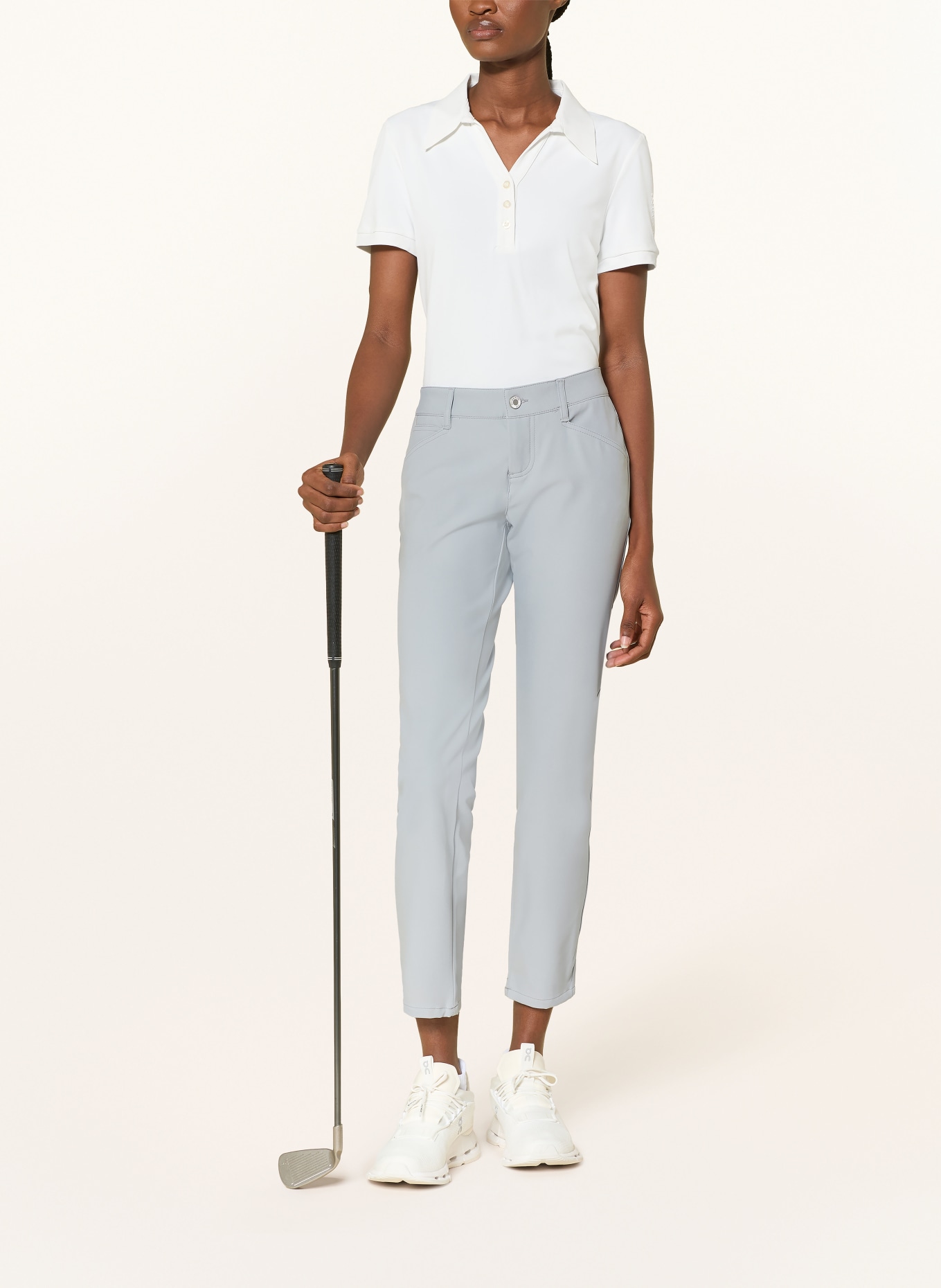 ALBERTO Golfhose MONA - FX4 DRY COOLER®: HELLGRAU