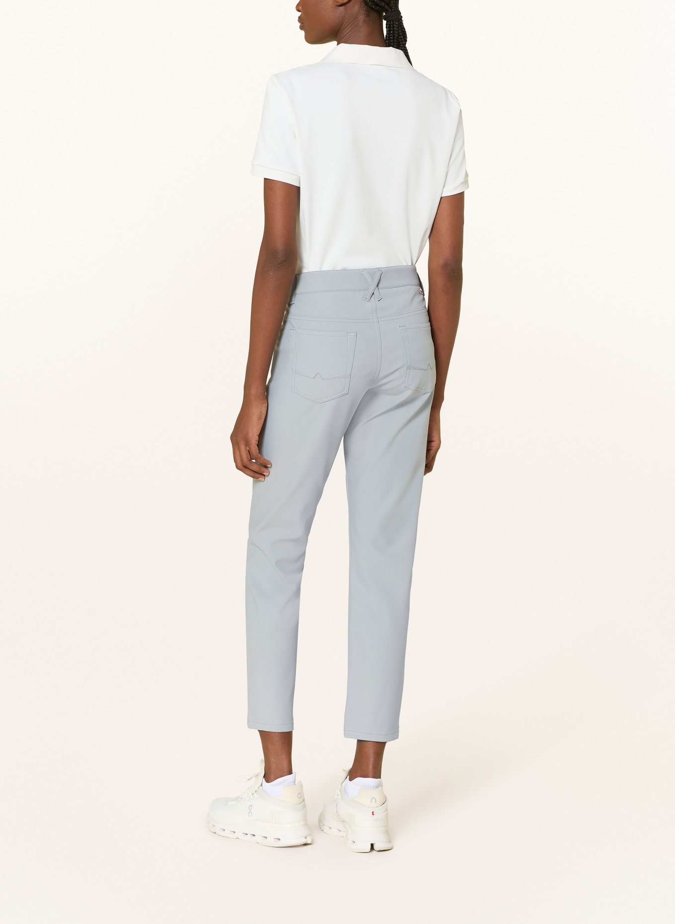 ALBERTO Golfhose MONA - FX4 DRY COOLER®: HELLGRAU