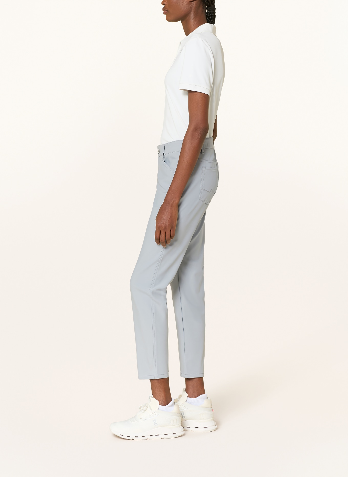 ALBERTO Golfhose MONA - FX4 DRY COOLER®: HELLGRAU