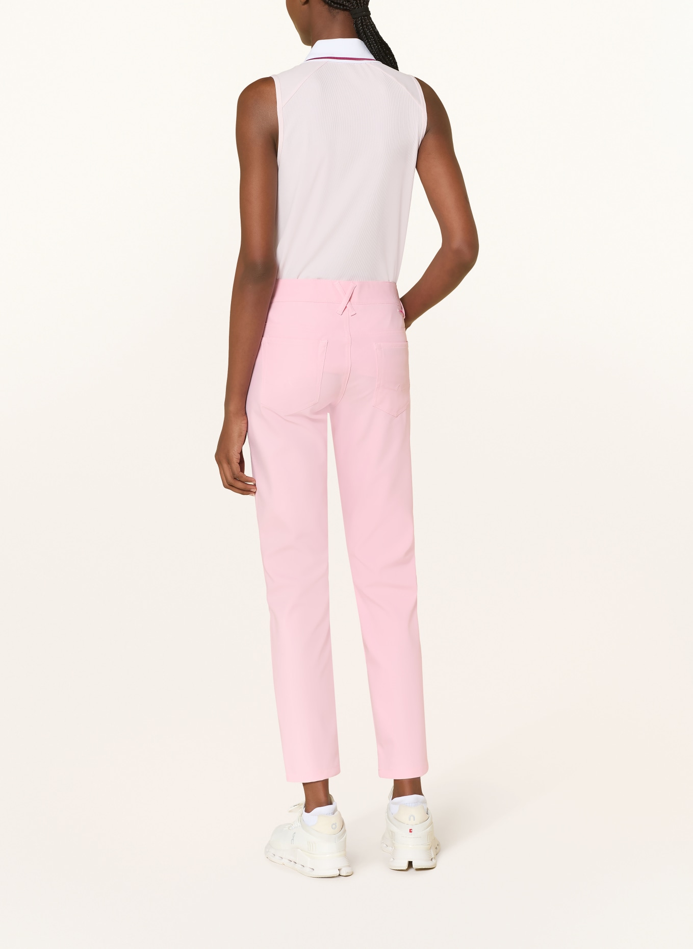 ALBERTO Golfové kalhoty MONA – FX4 DRY COOLER®: RŮŽOVÁ