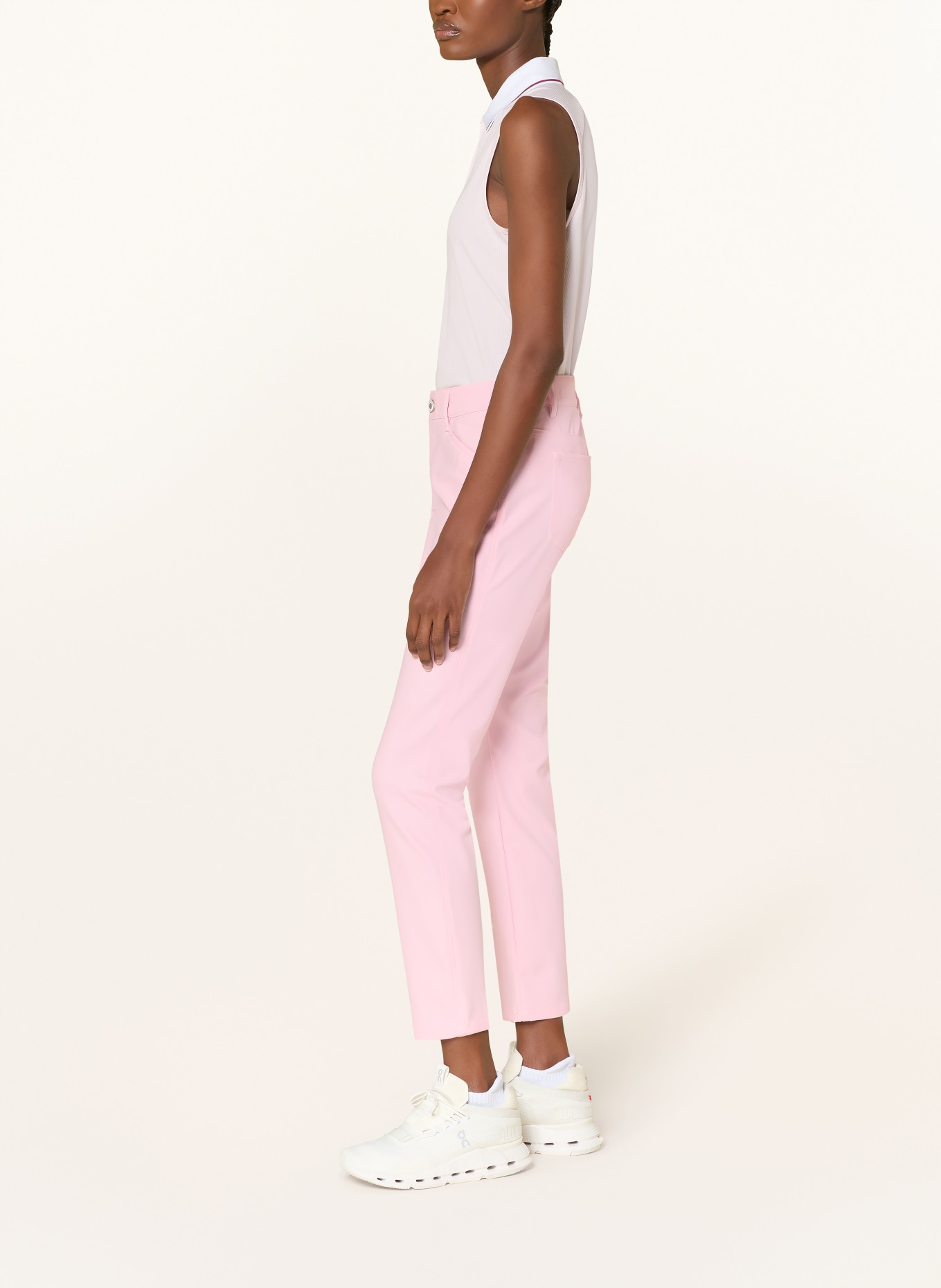 ALBERTO Golfové kalhoty MONA – FX4 DRY COOLER®: RŮŽOVÁ