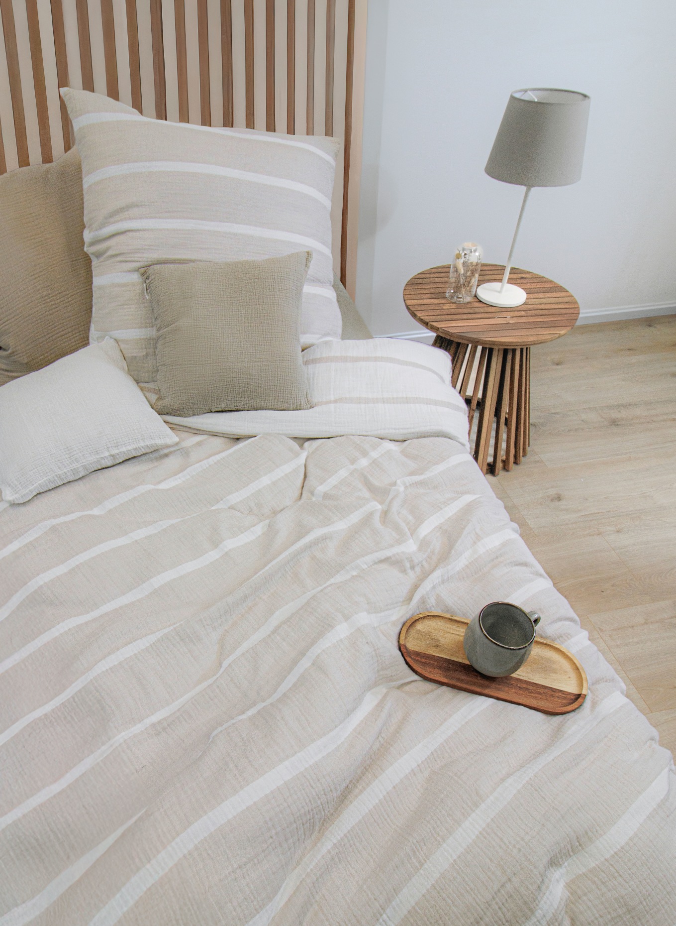 fleuresse Bettwäsche FARO: BEIGE / CREME