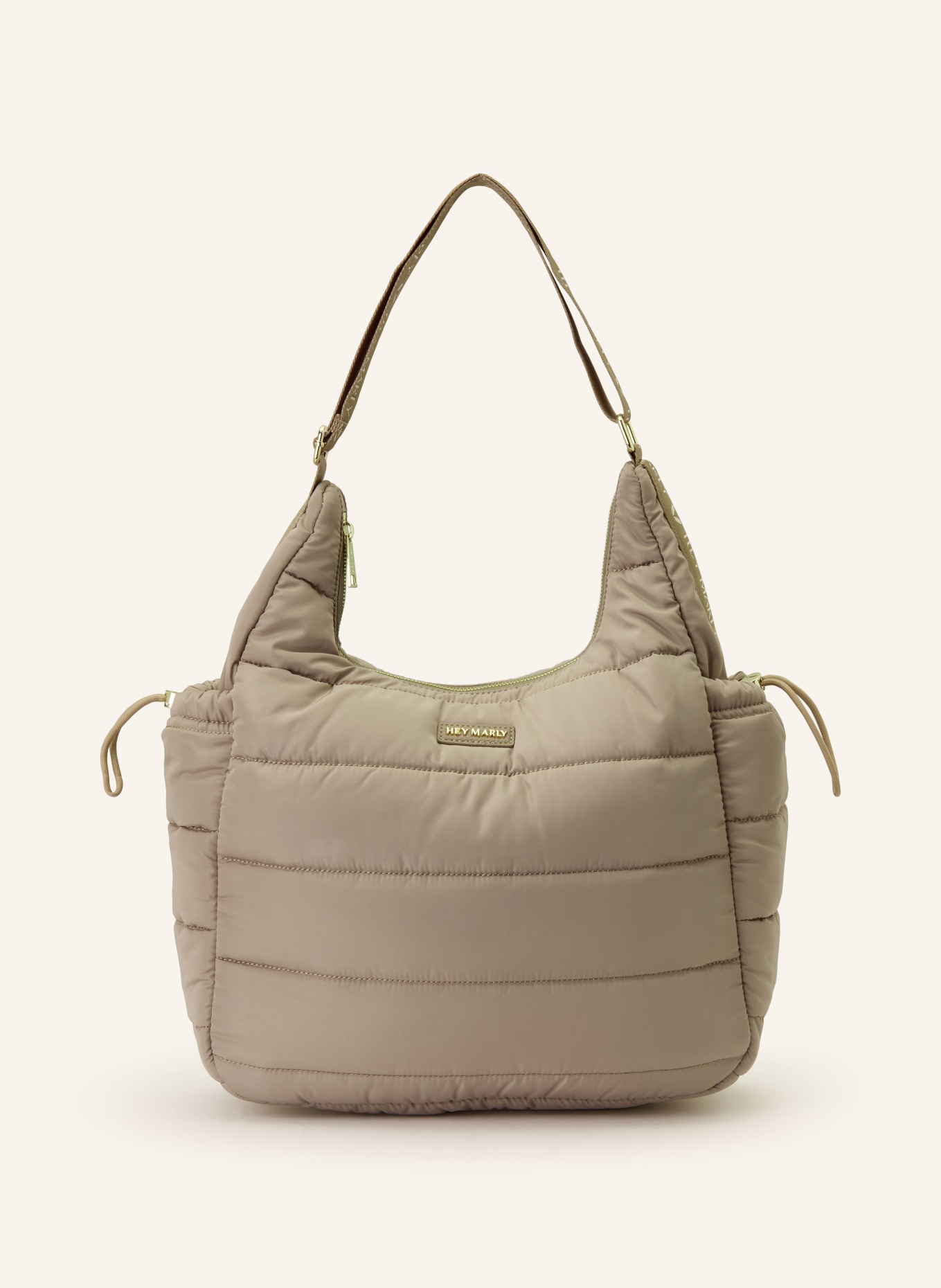 HEY MARLY Hobo-Bag ALLTIME BUDDY: HELLBRAUN