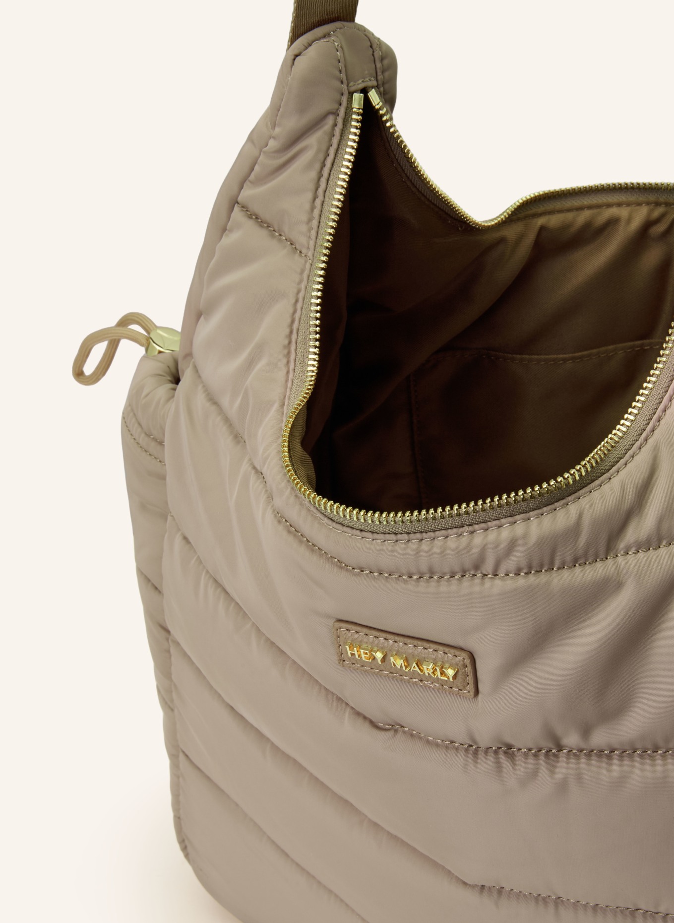 HEY MARLY Hobo-Bag ALLTIME BUDDY: HELLBRAUN