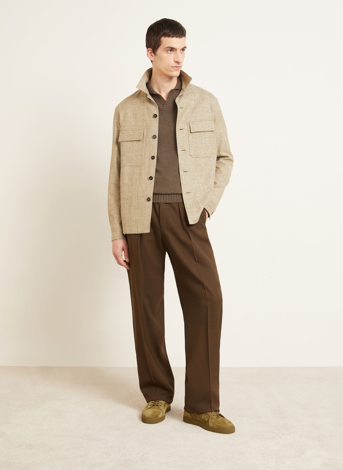 Christian Louboutin Sneakers LOUIS JUNIOR: KHAKI