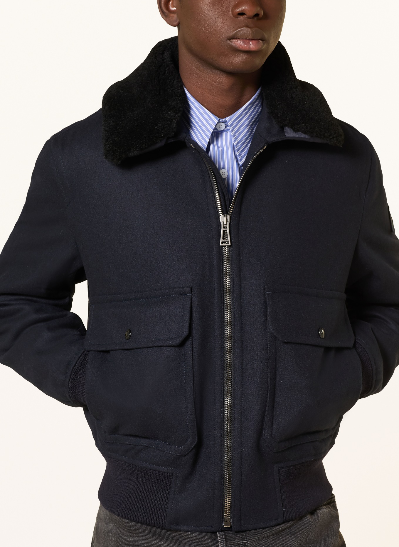 BELSTAFF Jacke WELDER: DUNKELBLAU